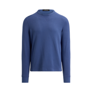 Haut &agrave; manches longues en tricot gaufr&eacute; technique RLX