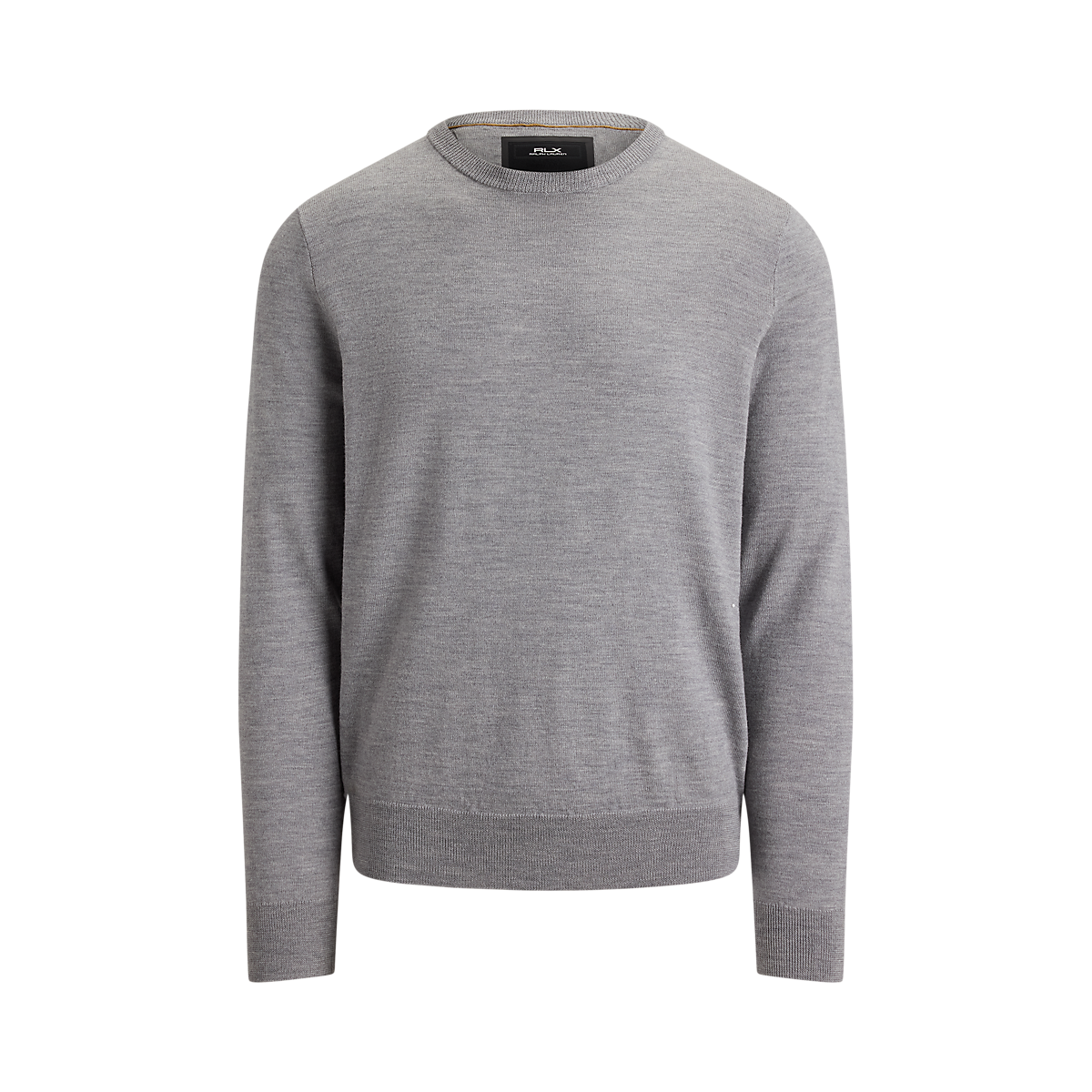 Long-Sleeve Merino Wool Crewneck Pullover Sweater