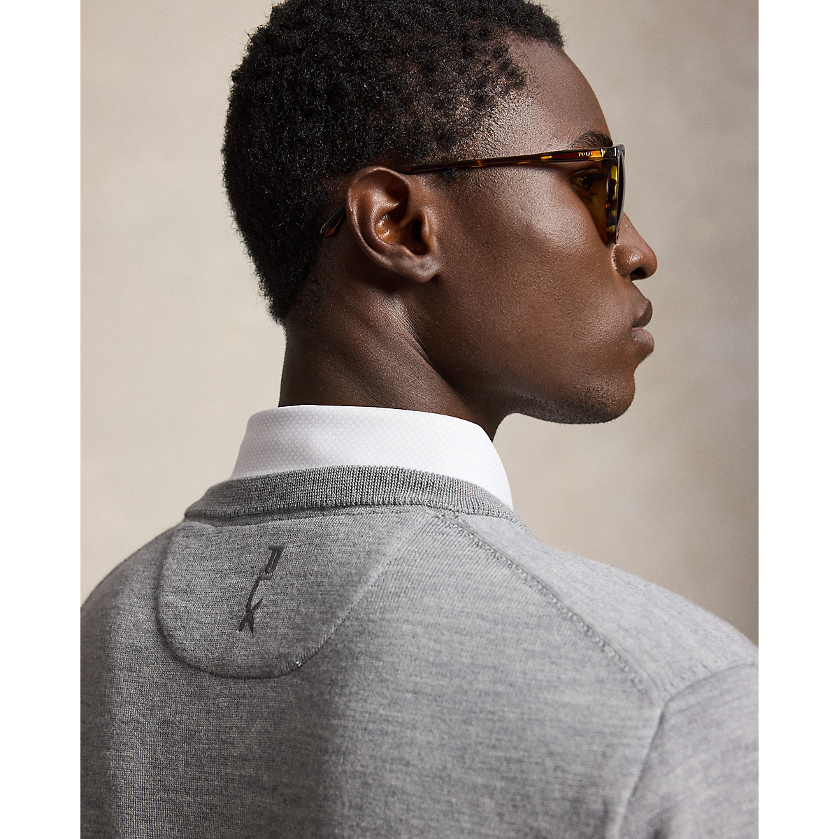 Long-Sleeve Merino Wool Crewneck Pullover Sweater