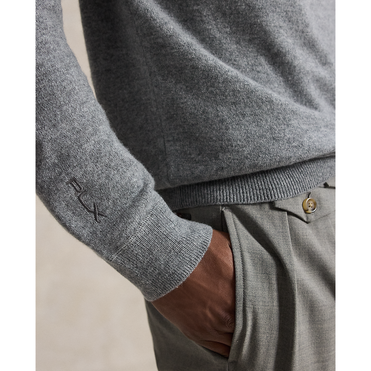 Long-Sleeve Washable Cashmere Sweater Hoodie