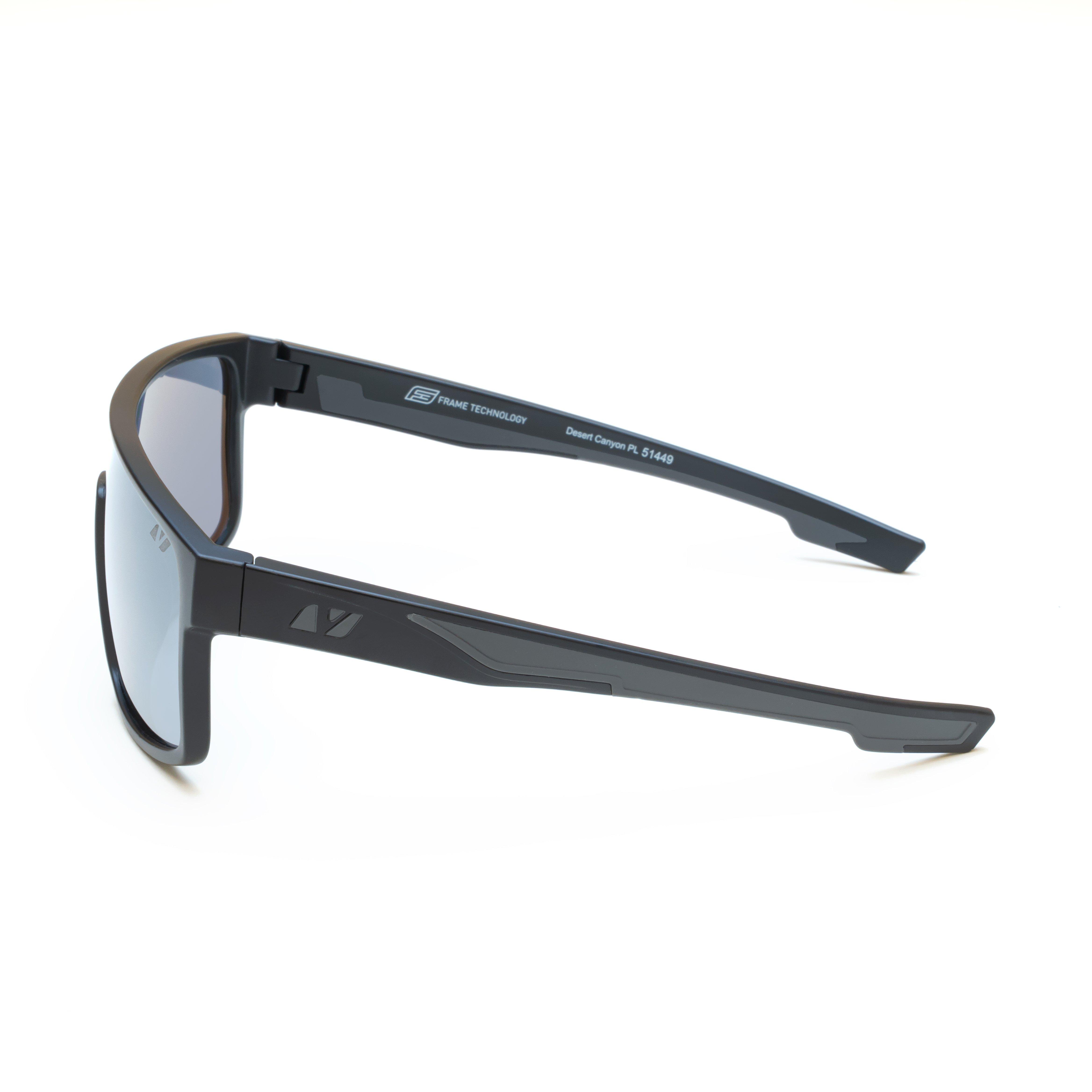 Desert Canyon Sunglasses - Black/Grey