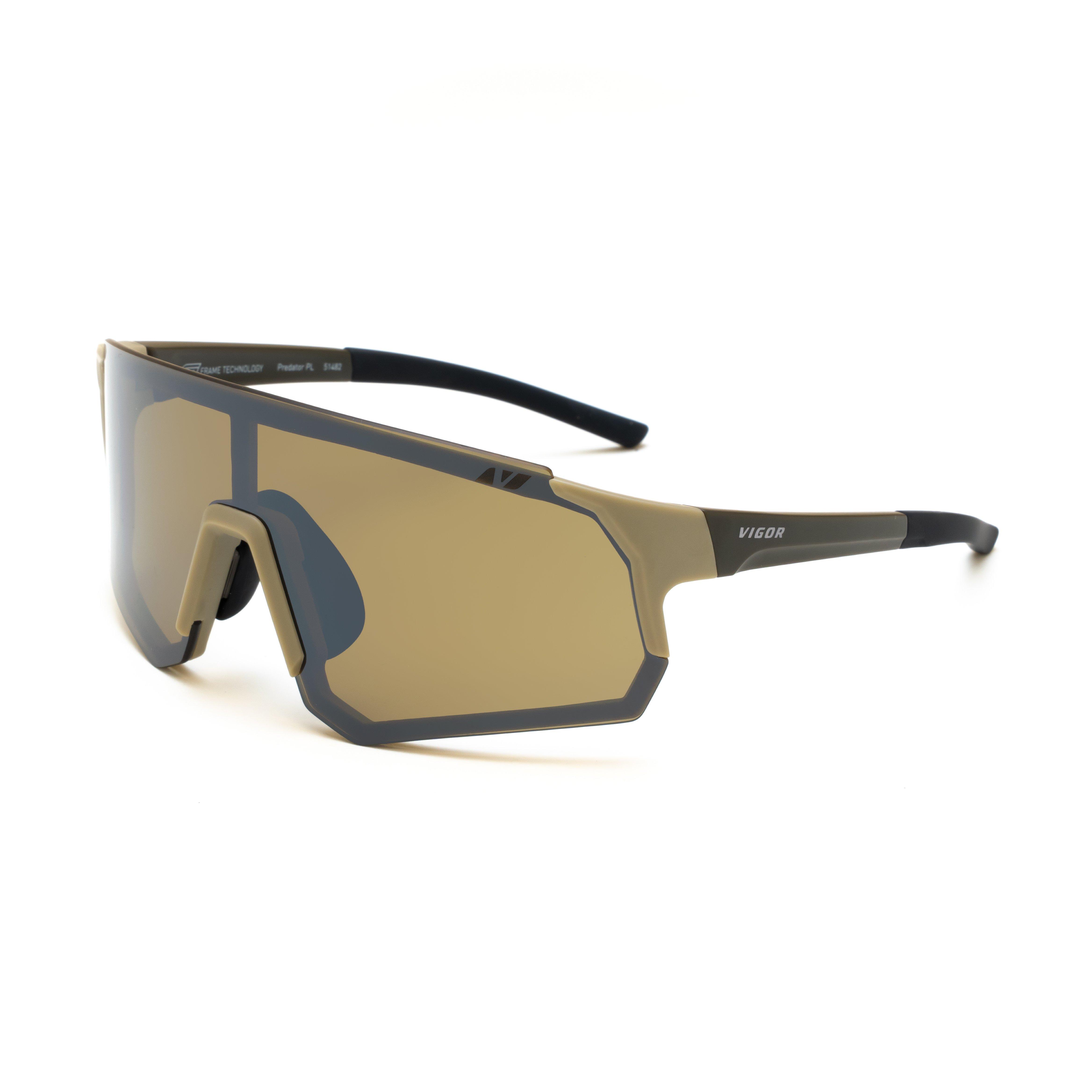 Predator Sunglasses - Olive/Amber