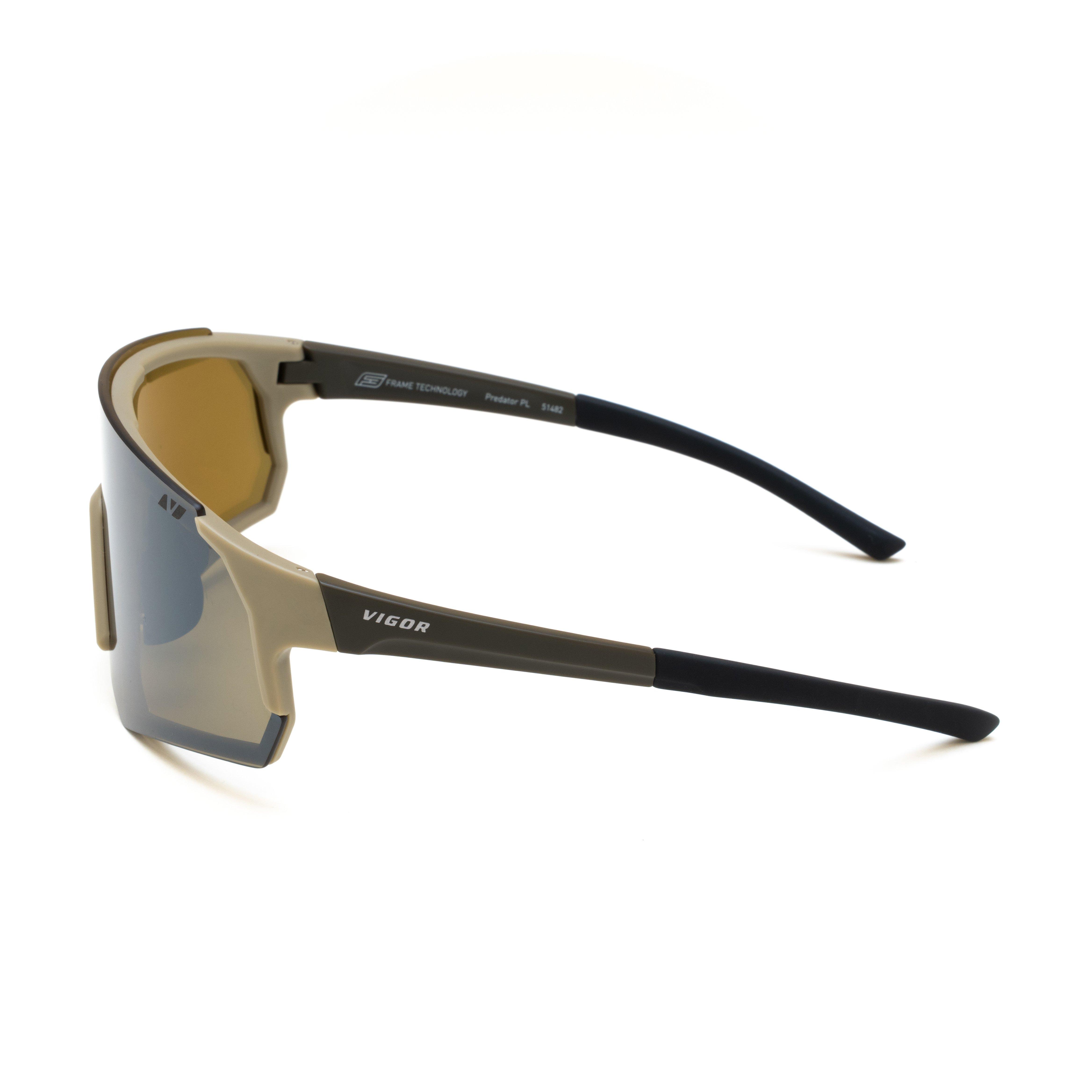 Predator Sunglasses - Olive/Amber