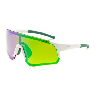 Lunettes de soleil Predator - Blanc/Vert VIGOR
