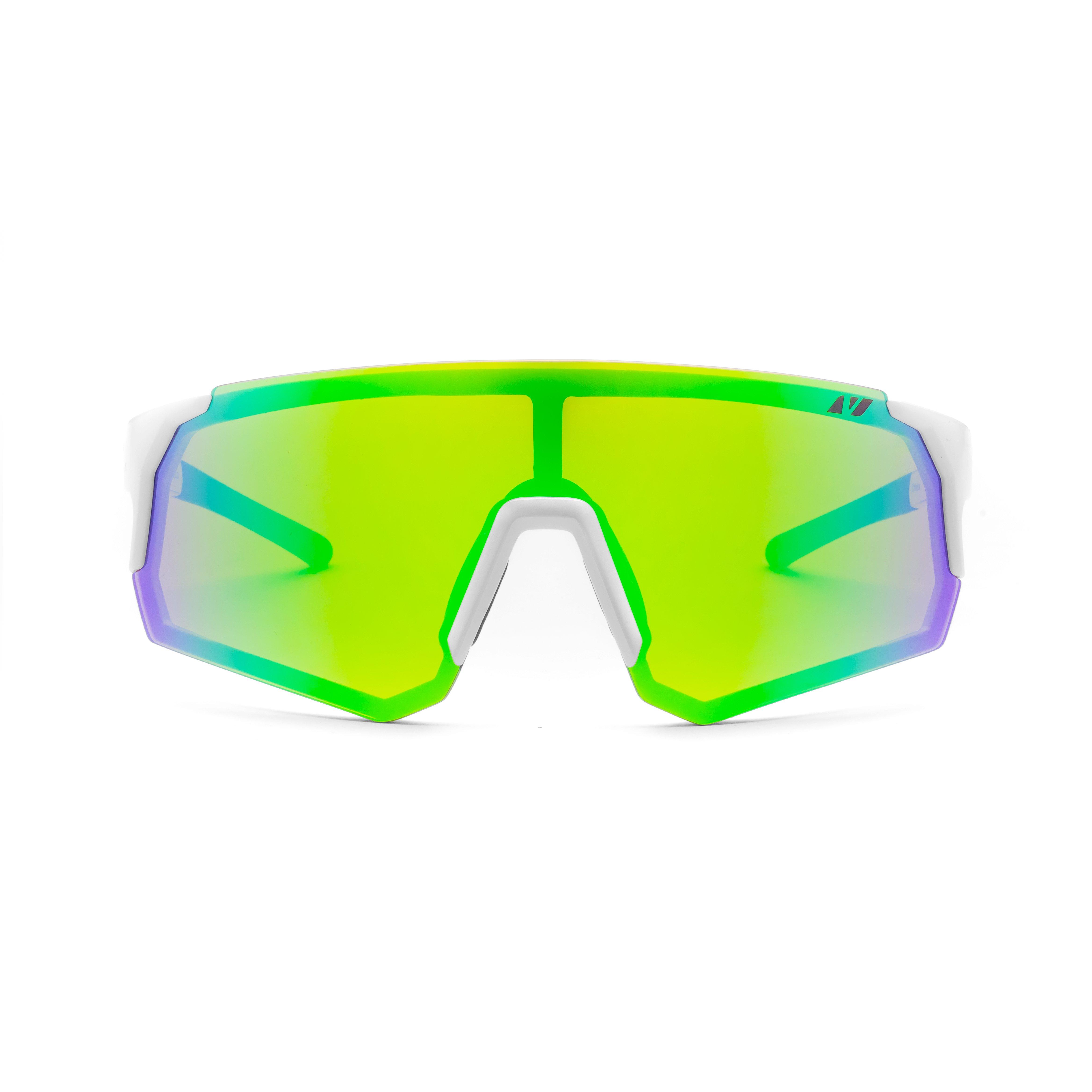 Predator Sunglasses - White/Green