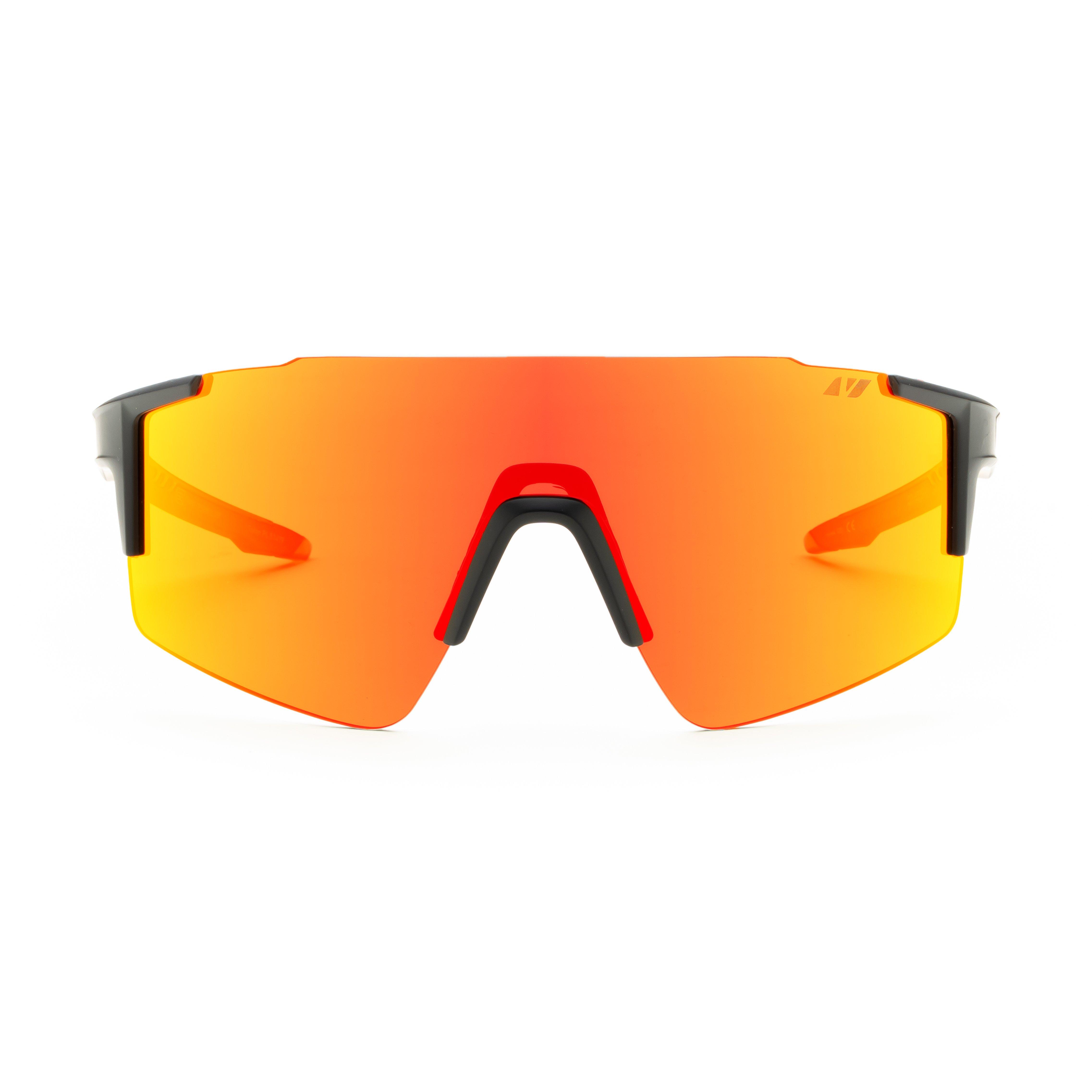 Talon Sunglasses - Black/Beige/Red