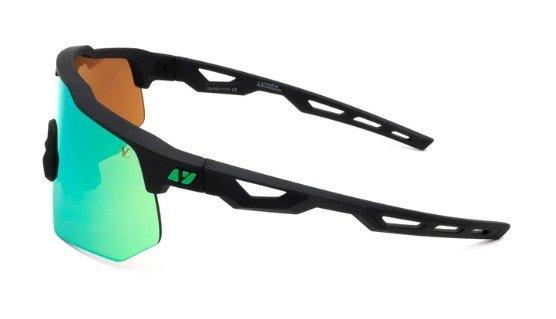 Tiburon Sunglasses - Black/Green