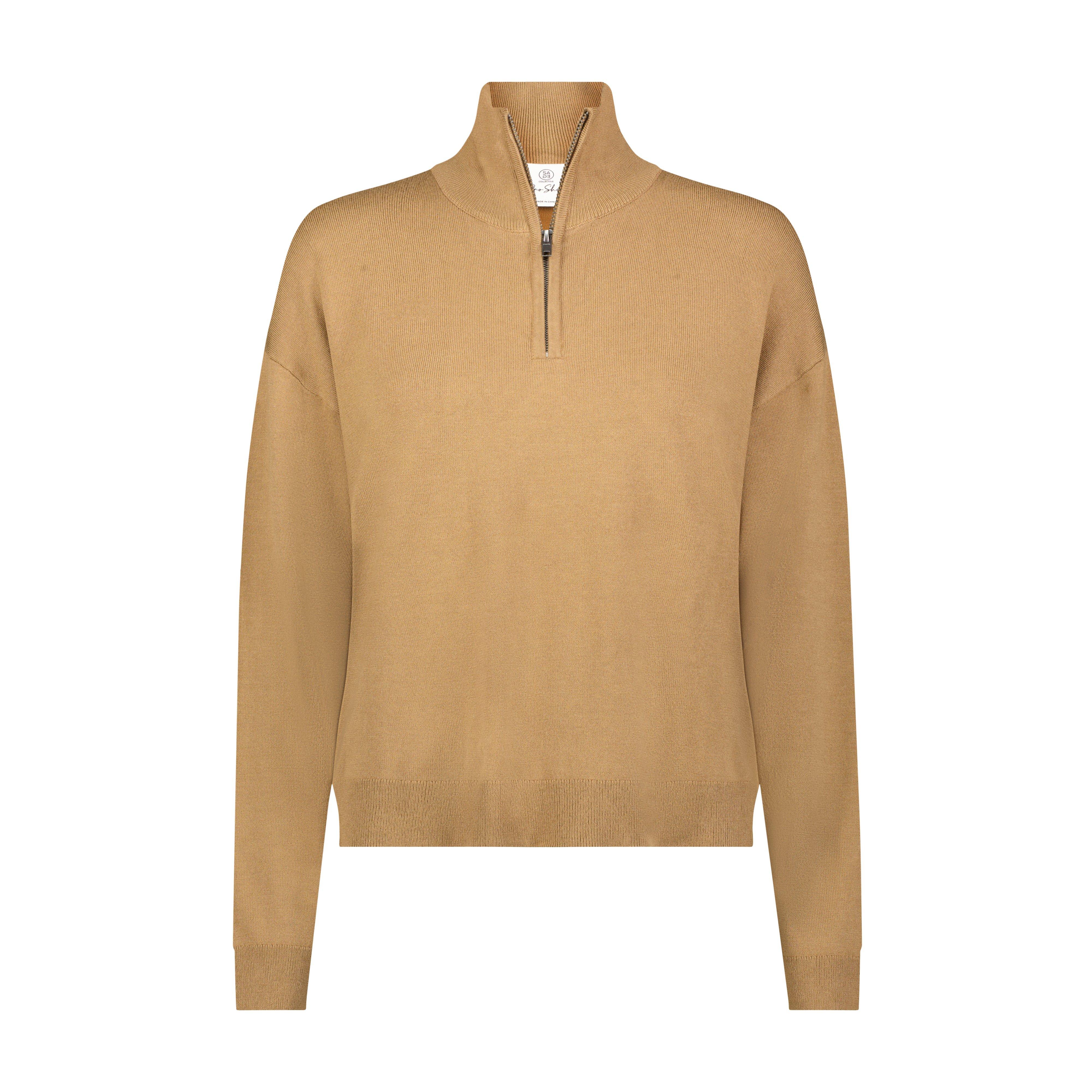 Women's Sweater Knit 1/4 Zip Pullover