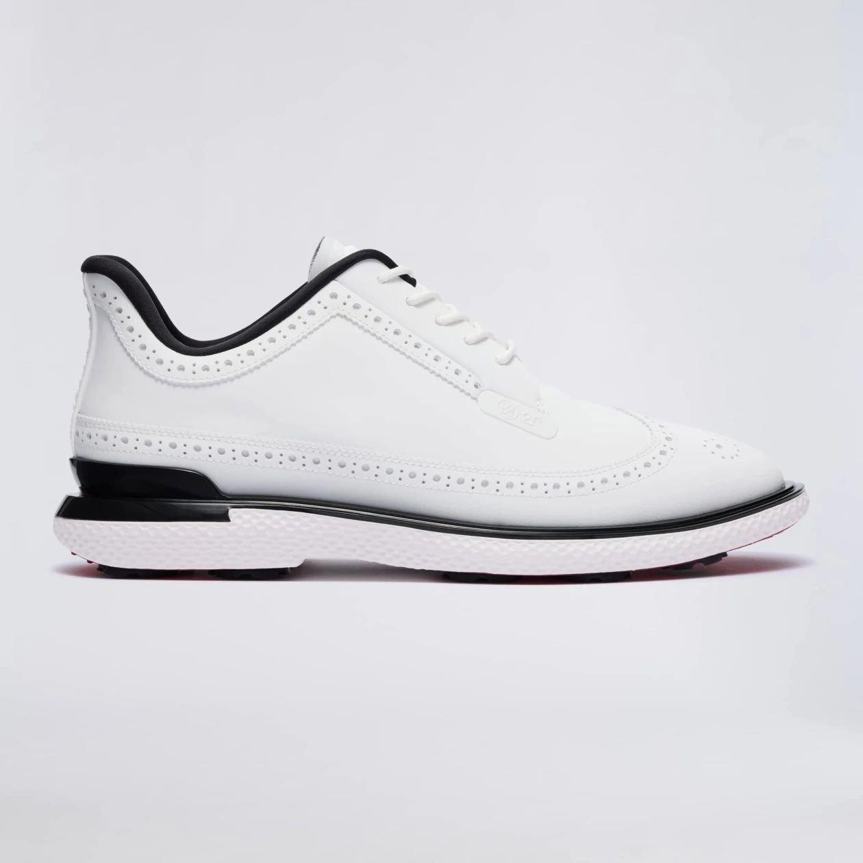 Men's Gallivan2r Longwing Spikeless Golf Shoe - White/Black