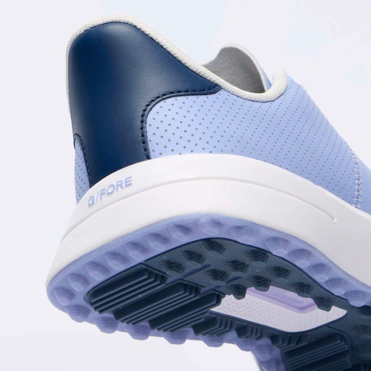 Women's G.112 Perforated Saddle Stripe Hybrid Spikeless Golf Shoe - Blue/Navy