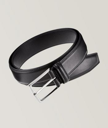 Anderson's Calfskin Round Pin-Buckle Belt, Belts