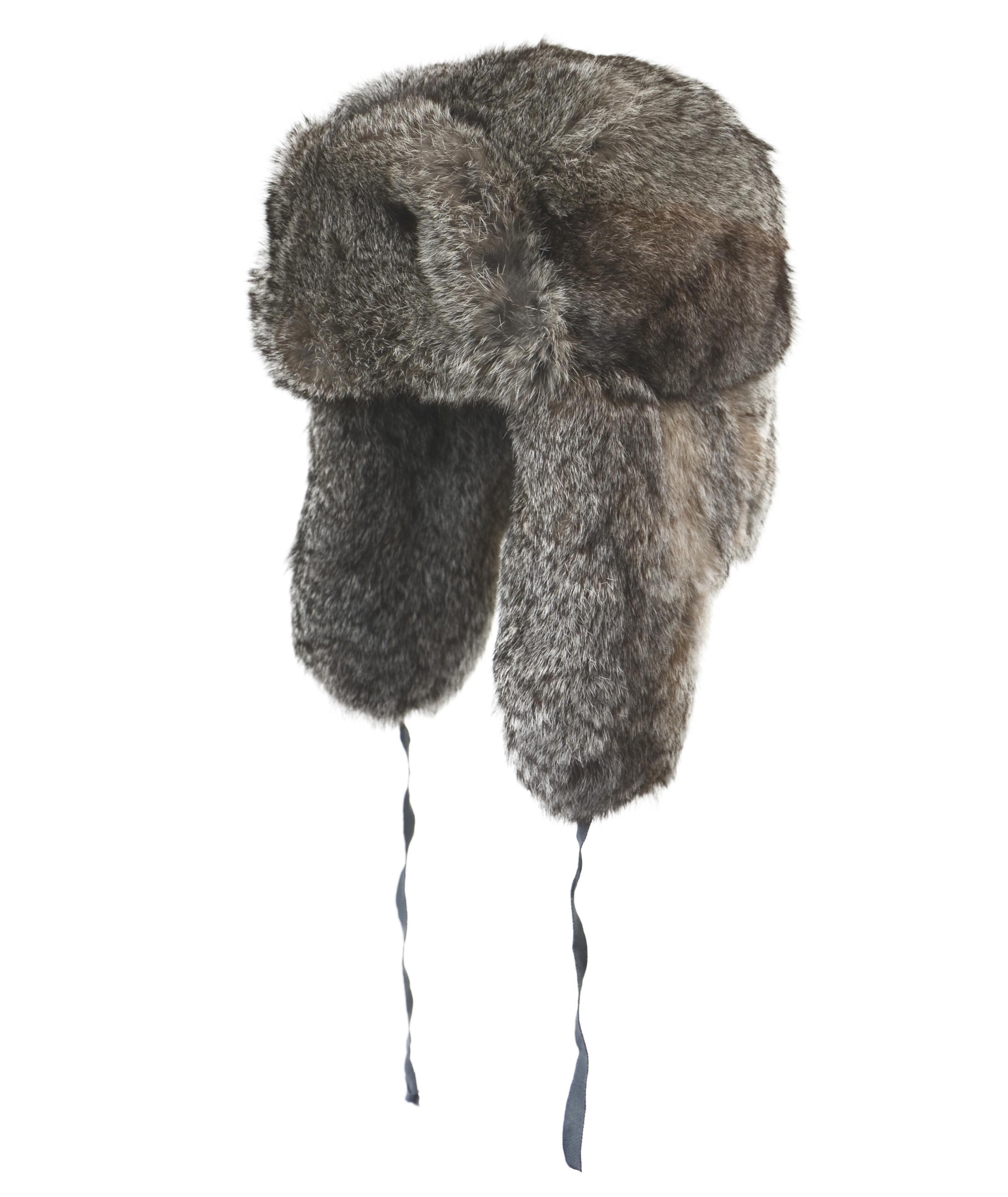 crown cap rabbit fur hat