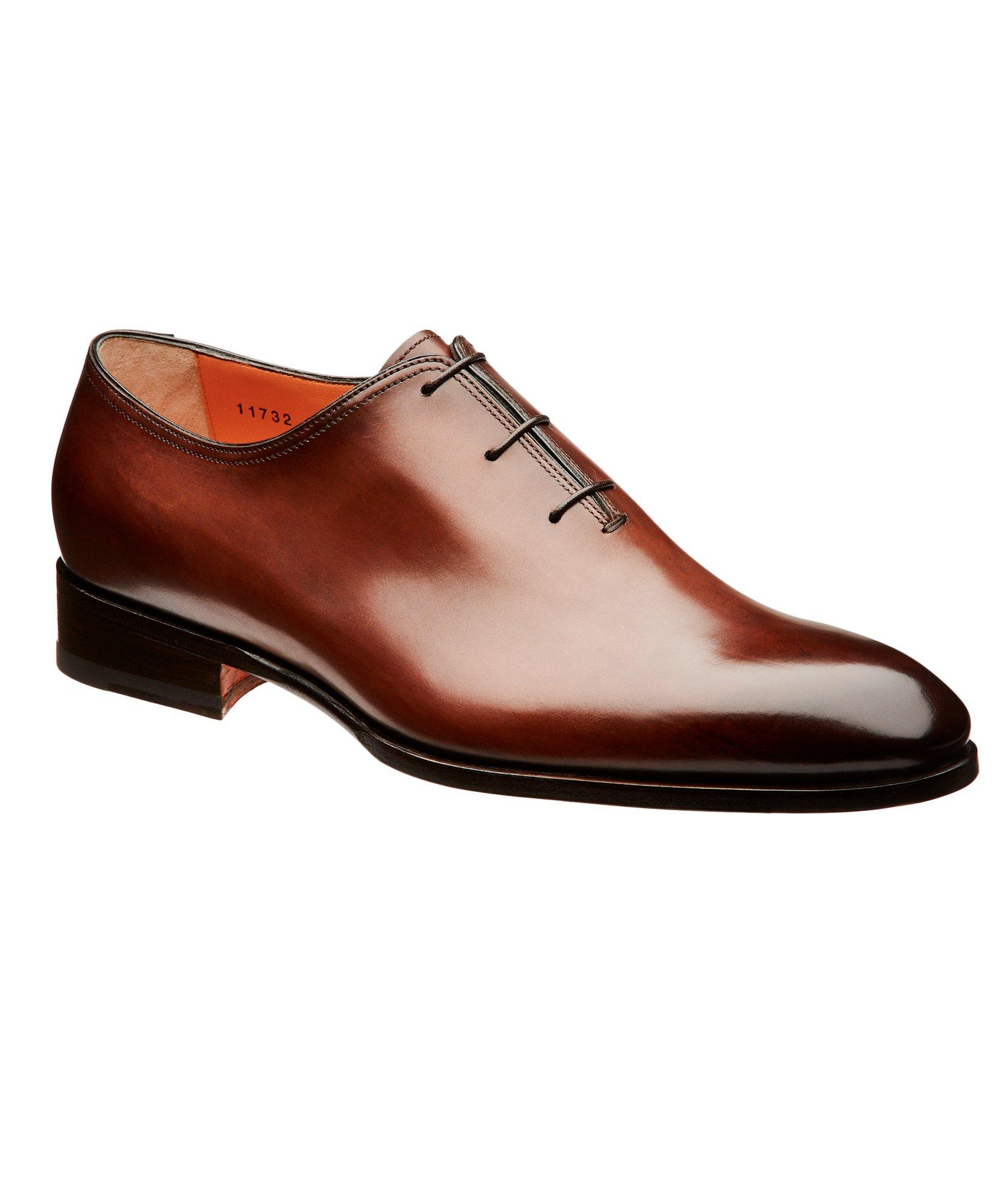 santoni oxford shoes