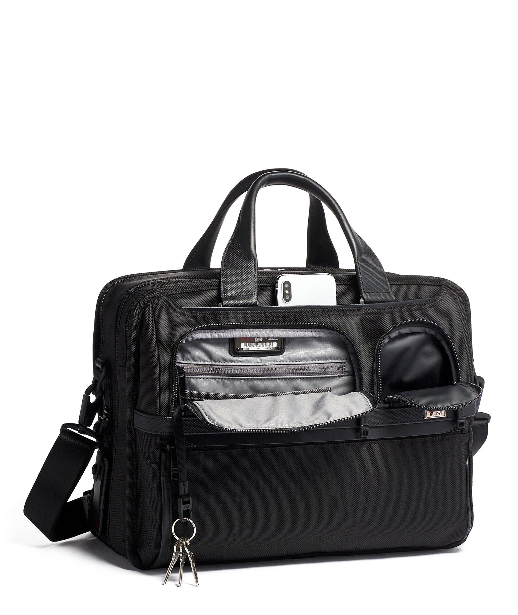 expandable laptop briefcase