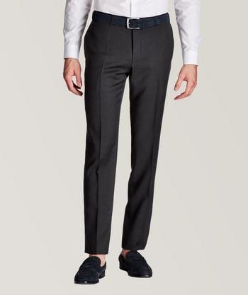 Harold Zignone Wool-Cotton Dress Pants, Dress Pants