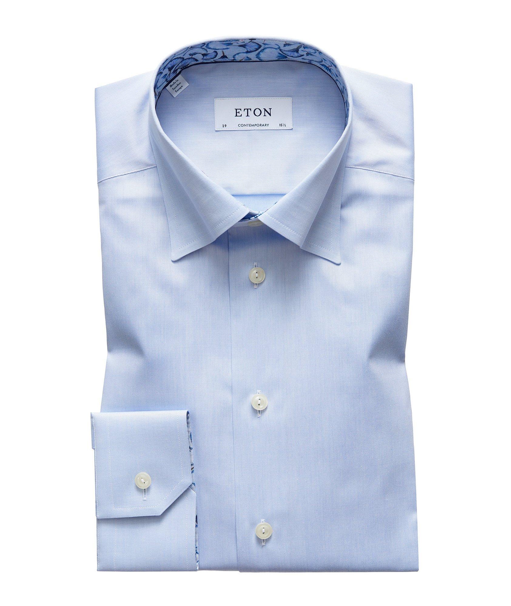 eton contemporary fit dress shirt