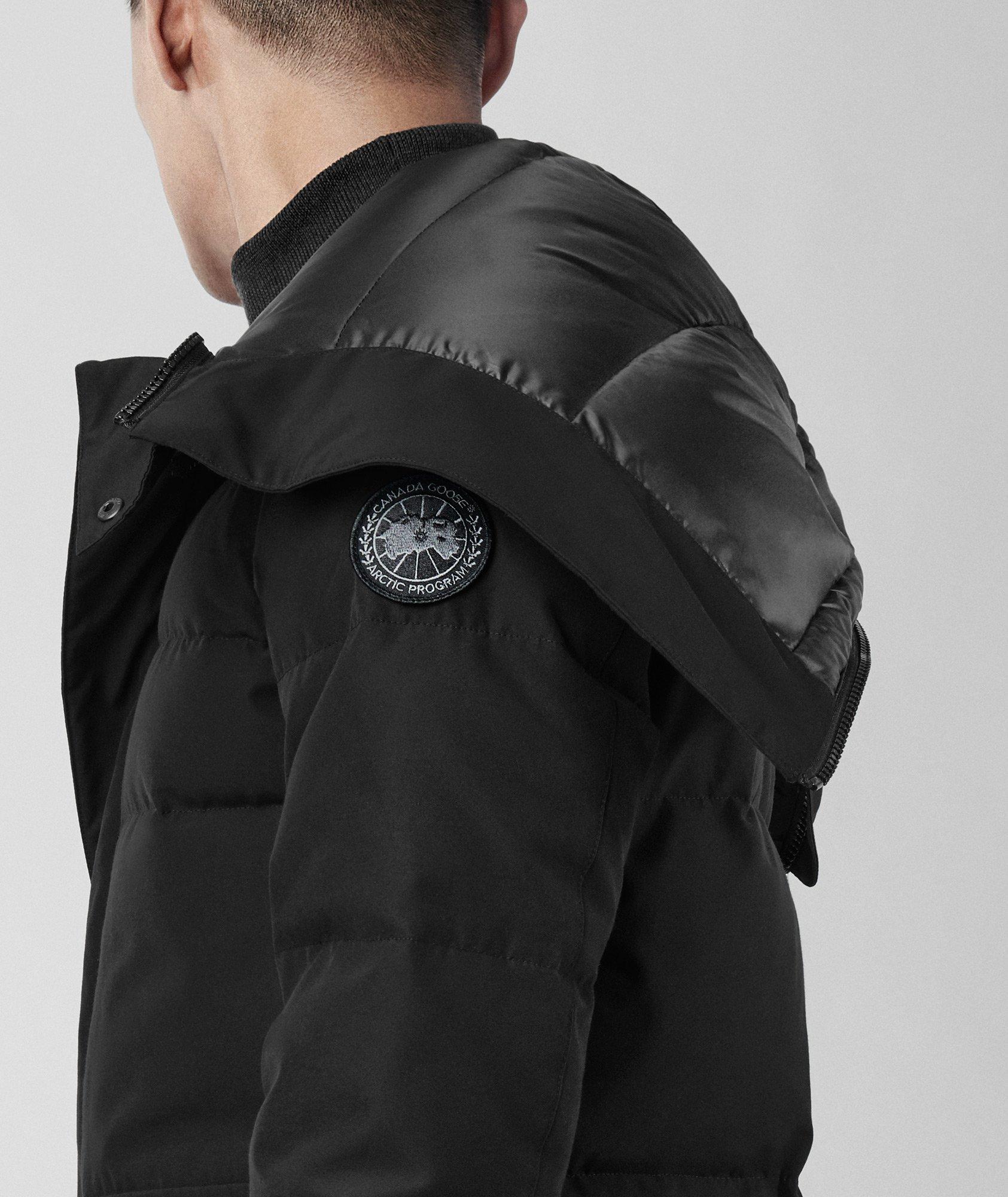 canada goose wedgemount parka black label