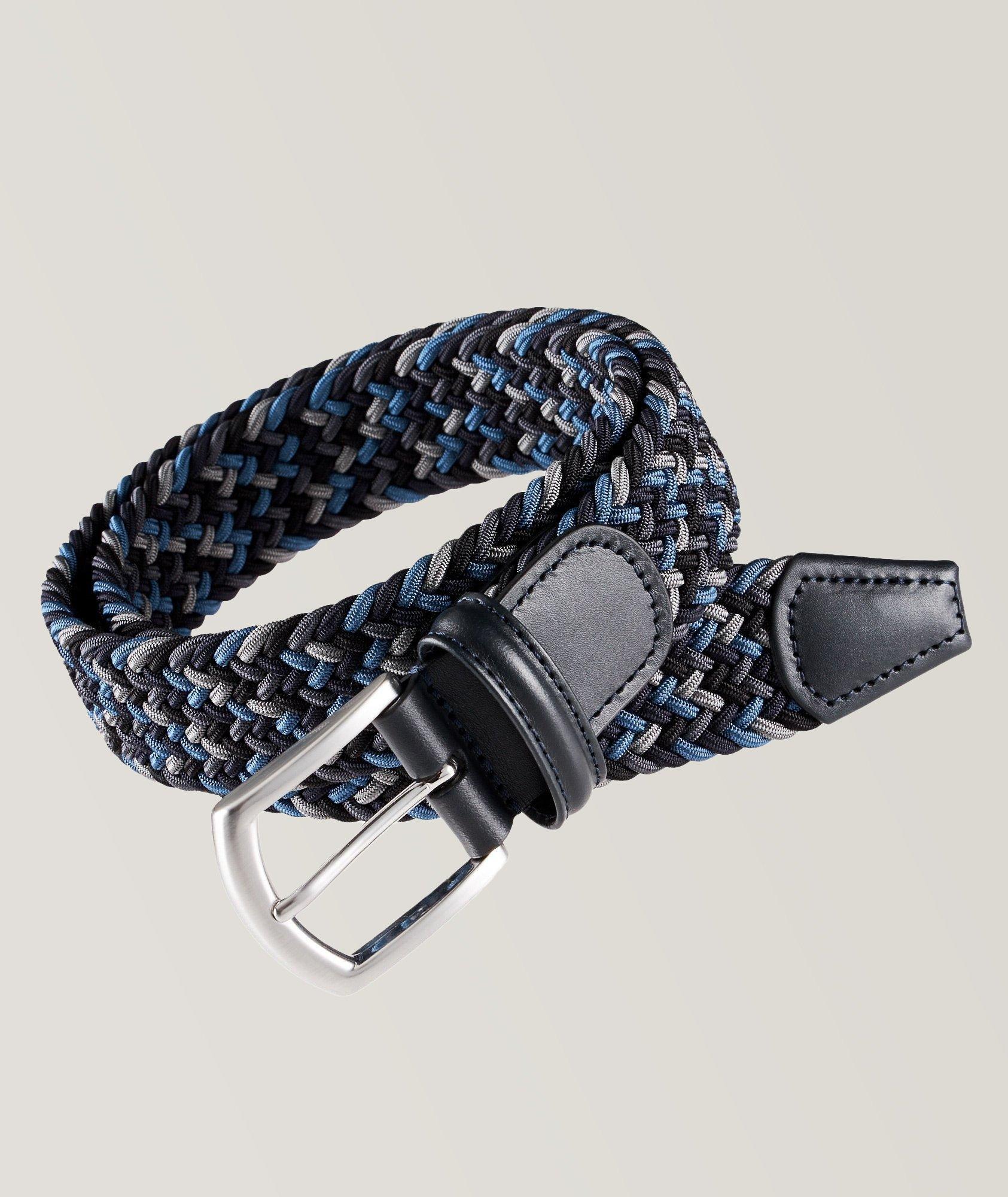 Melange Stretch Woven Belt