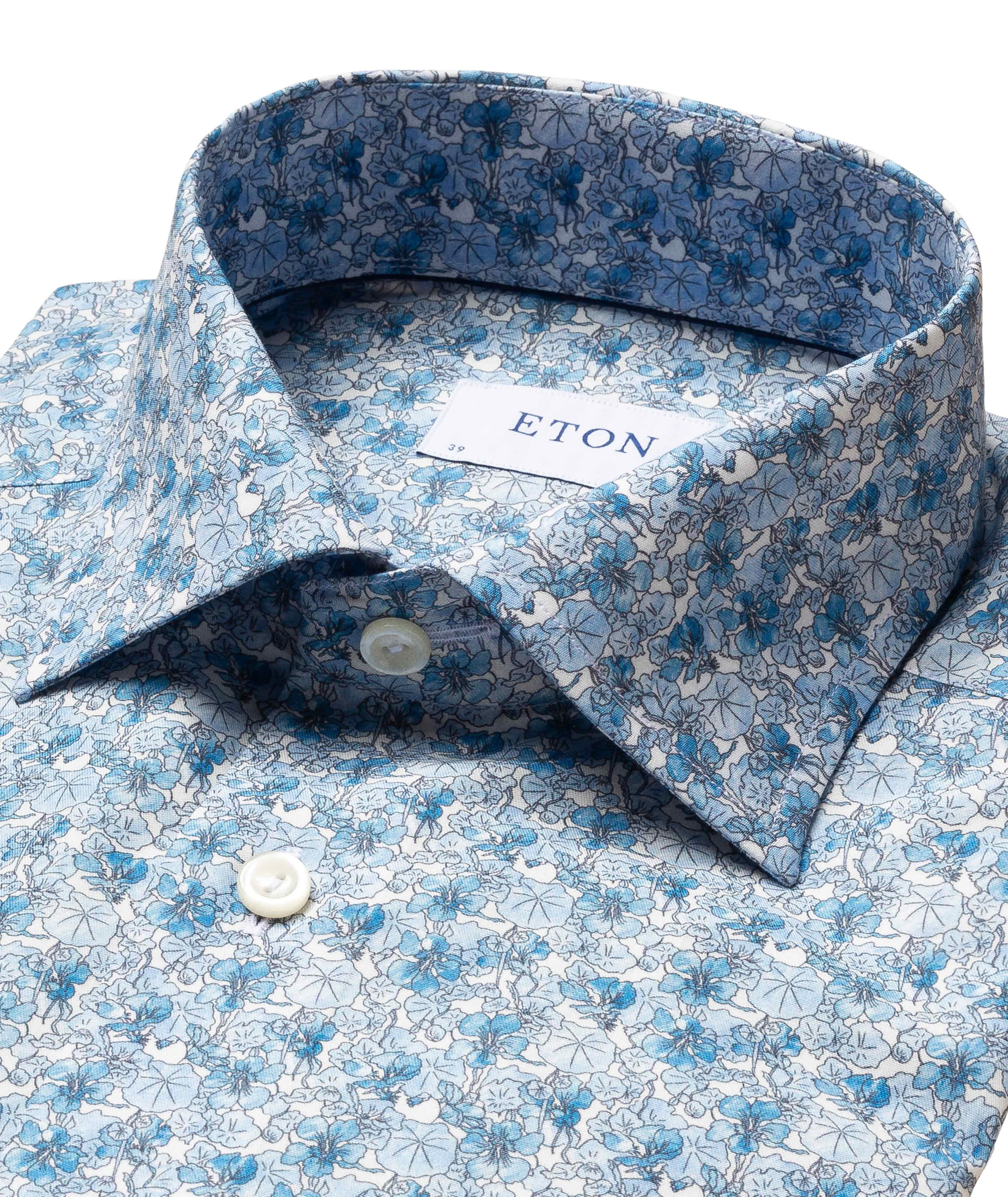 Eton Slim Fit Botanical Dress Shirt | Dress Shirts | Final Cut