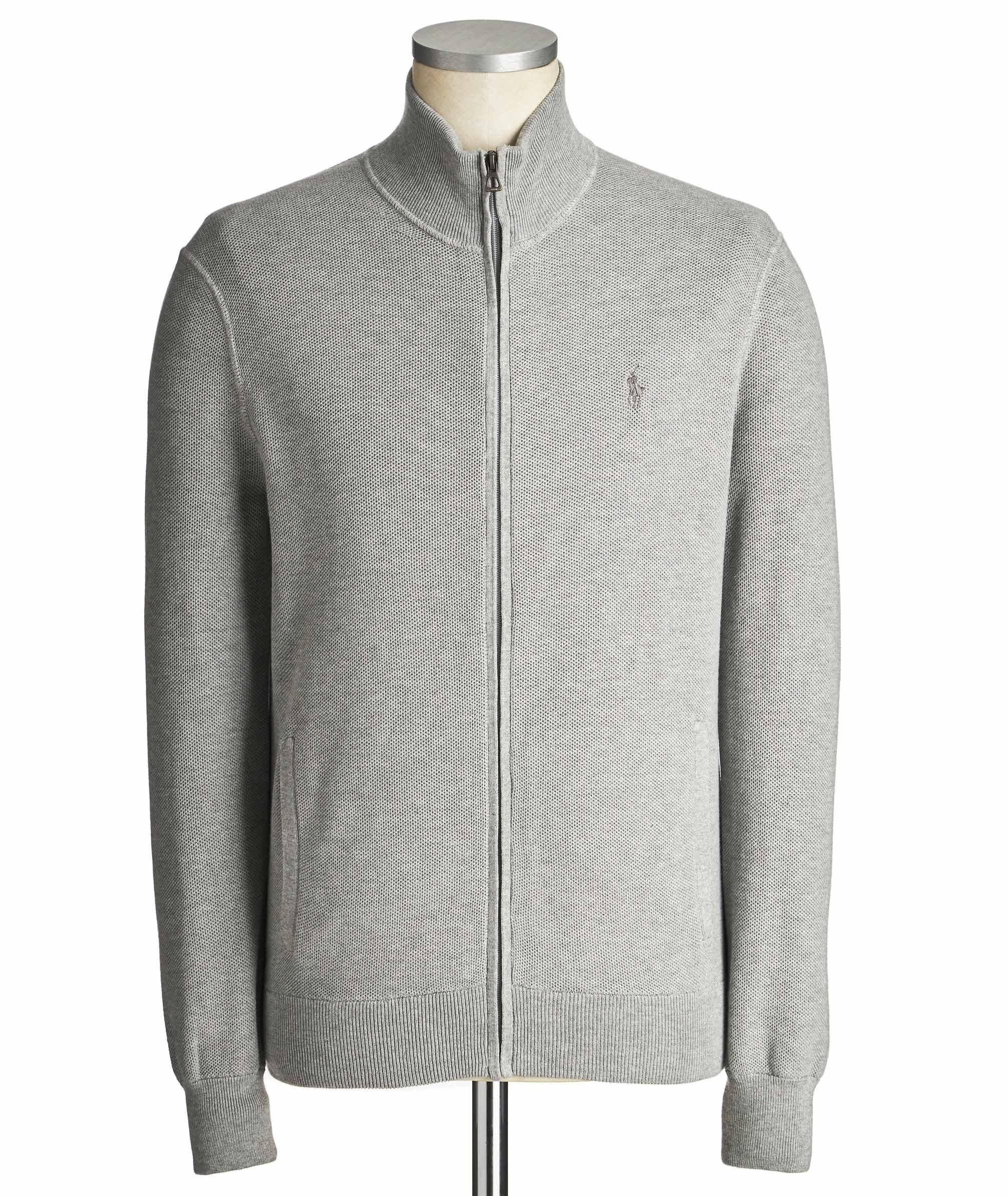 ralph lauren zip up cardigan