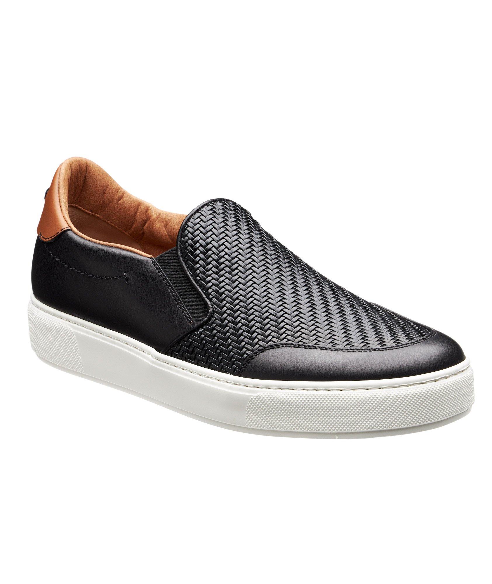 zegna slip on sneakers