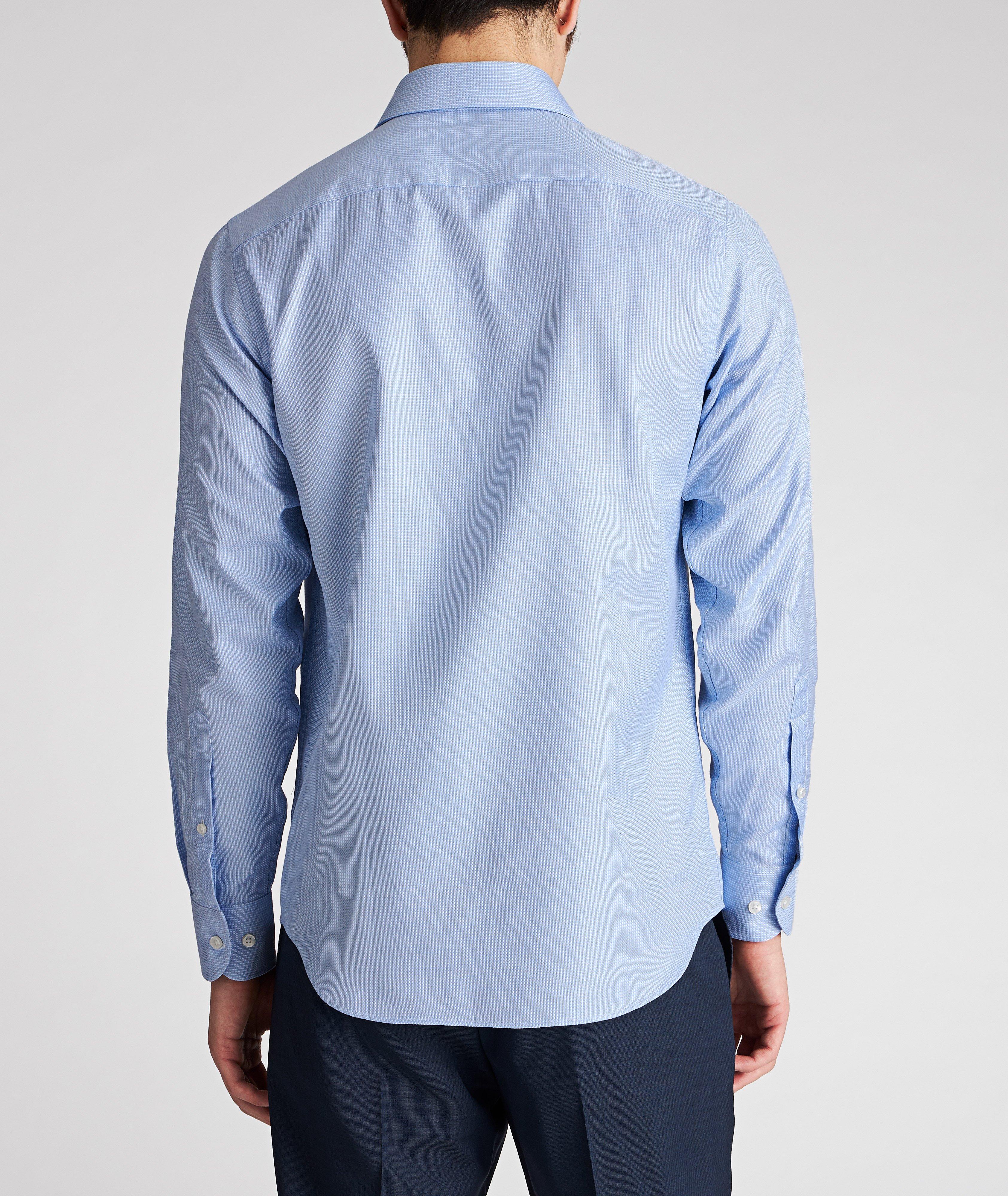 Contemporary Fit Neat-Printed Cotton Dress Shirt image 2