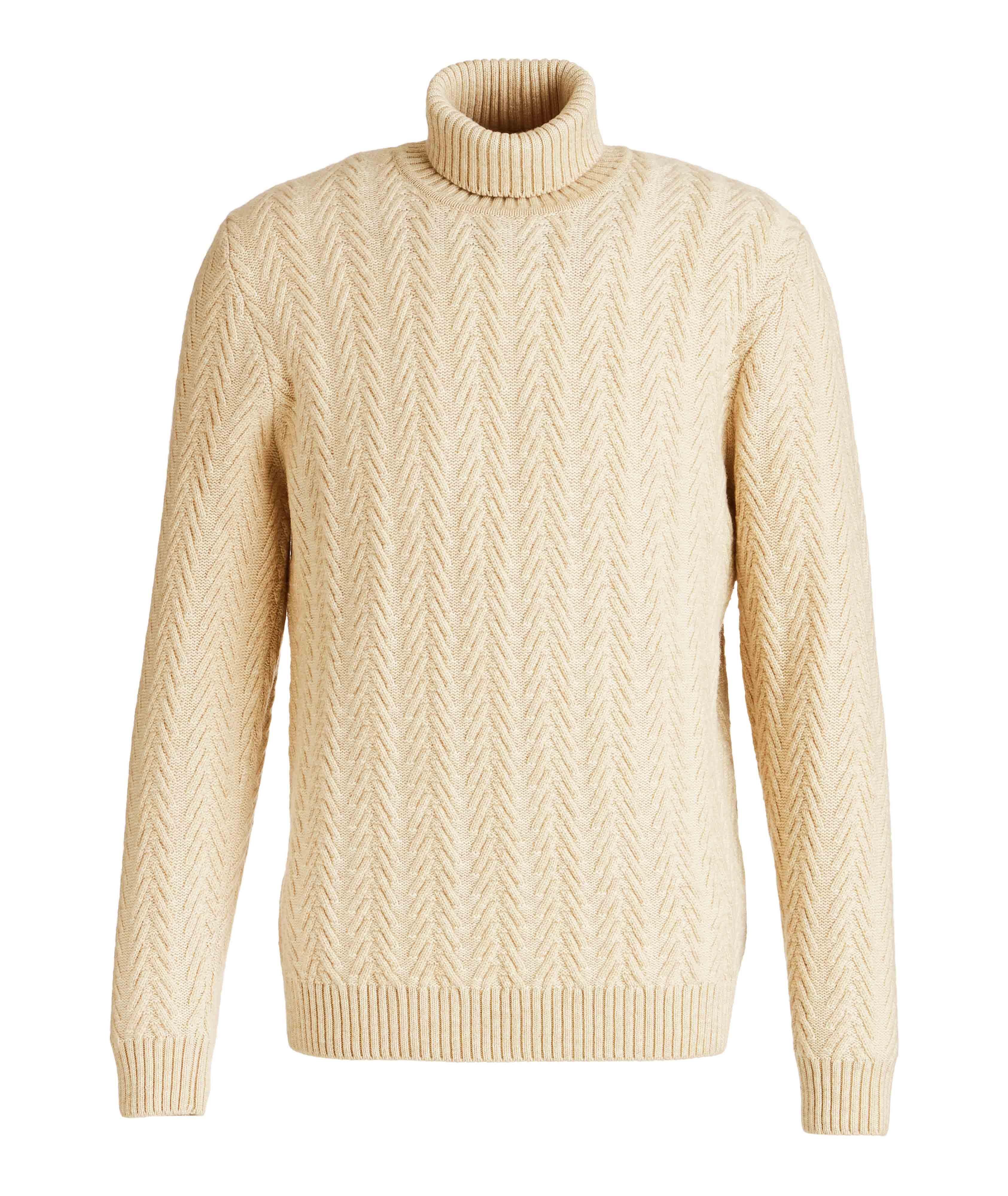 Maurizio Baldassari Cable Knit Cashmere Turtleneck | Sweaters & Knits ...