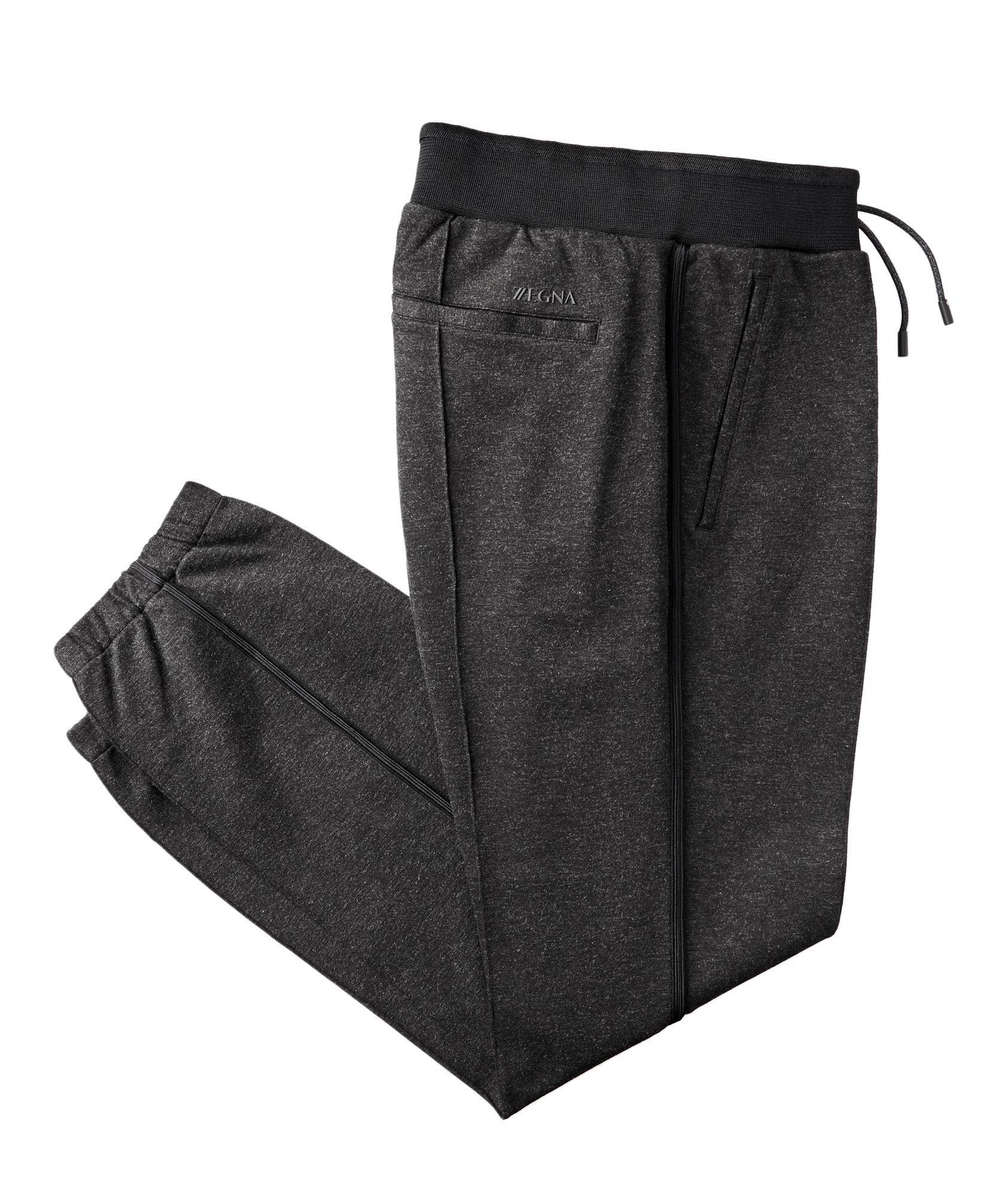 Z Zegna Pantalon sport en jersey extensible