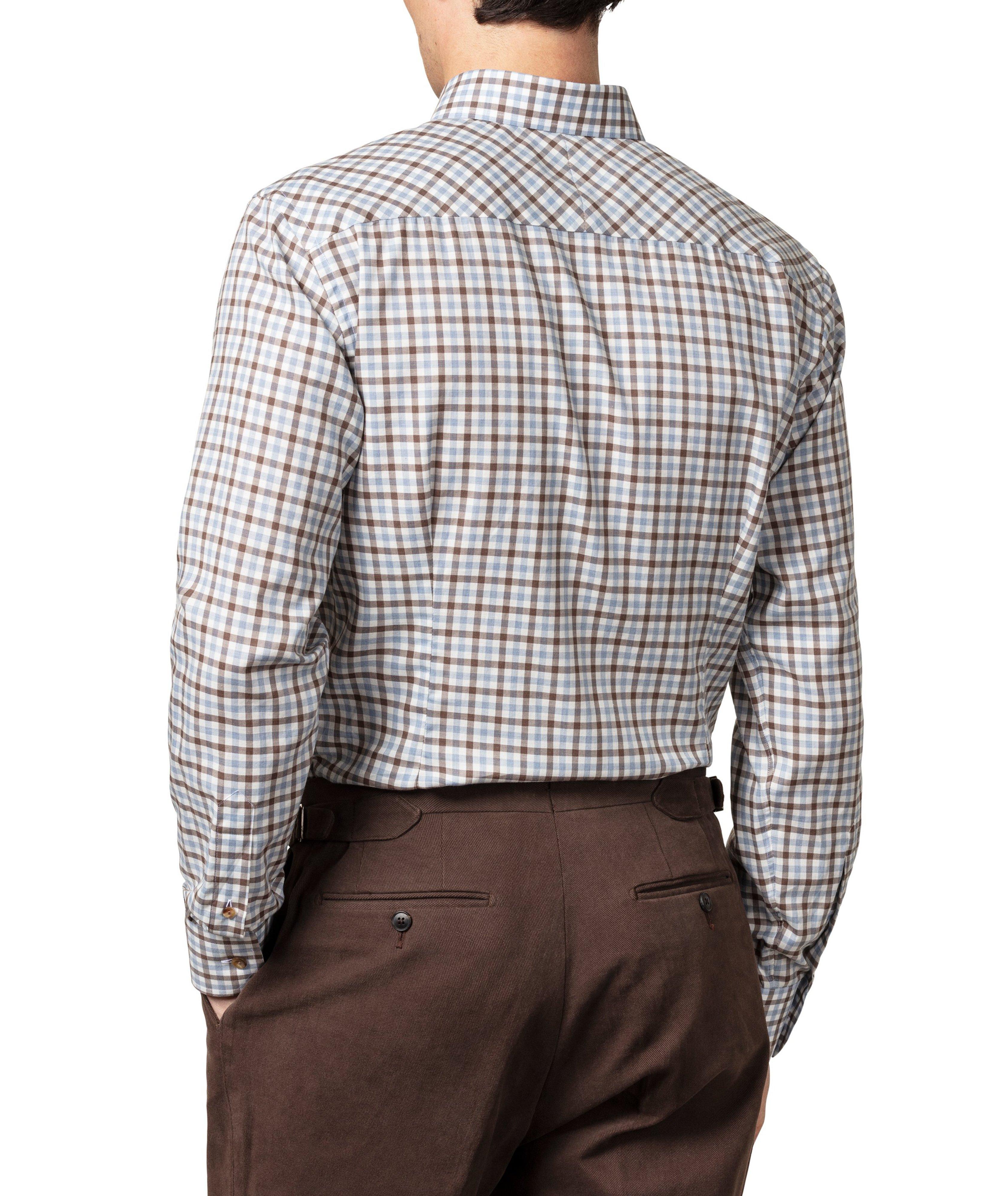Slim-Fit Gingham Dress Shirt image 2