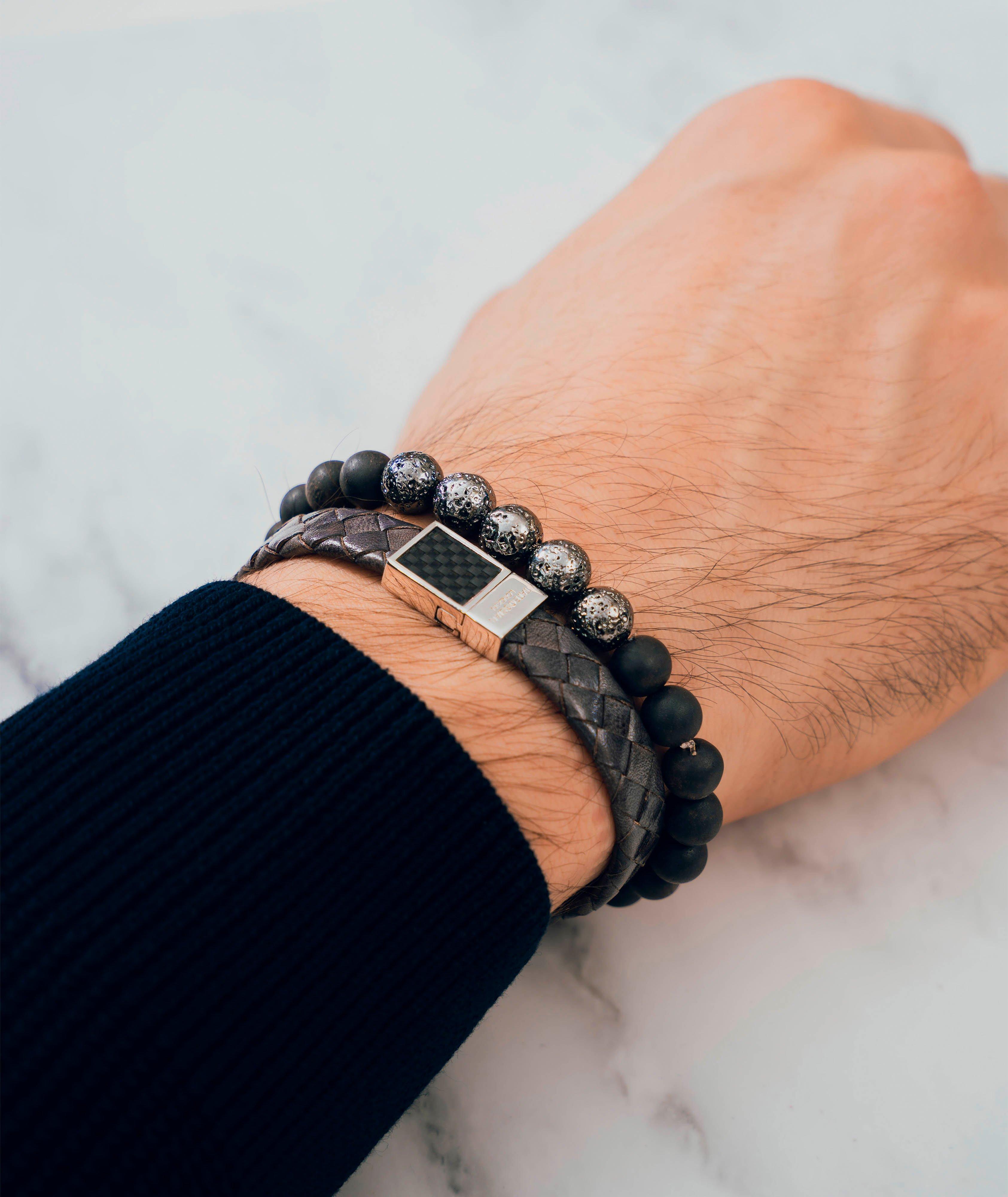 Braided Leather Bracelet image 3