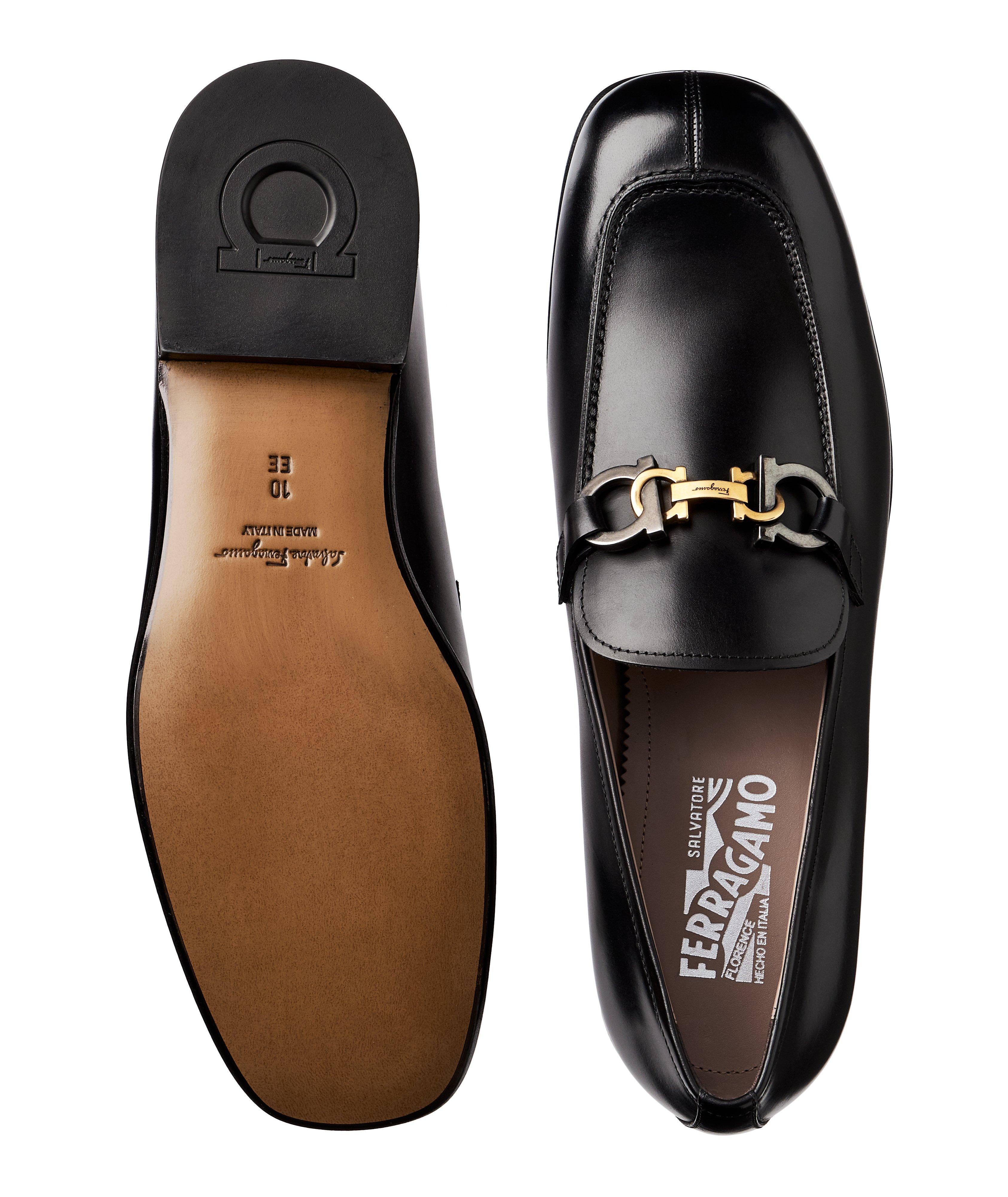 Ferragamo Park Calfskin Loafers, Dress Shoes