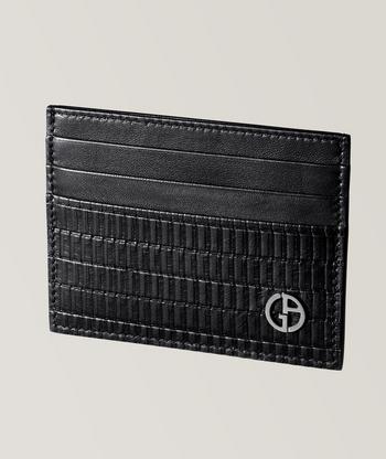 Giorgio Armani Leather Bifold Wallet Wallets Harry Rosen