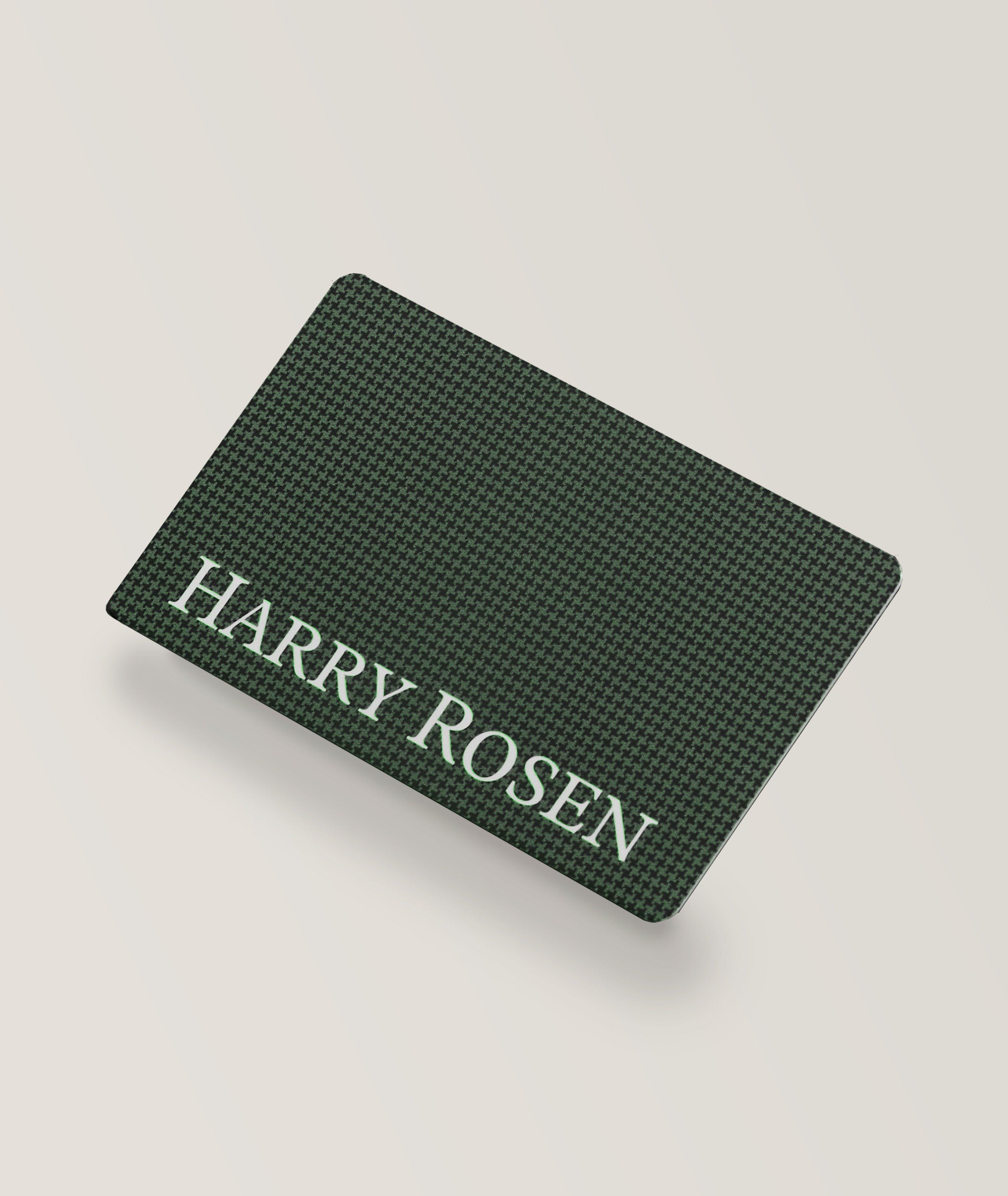 Harry Rosen $250 Gift Card. 1