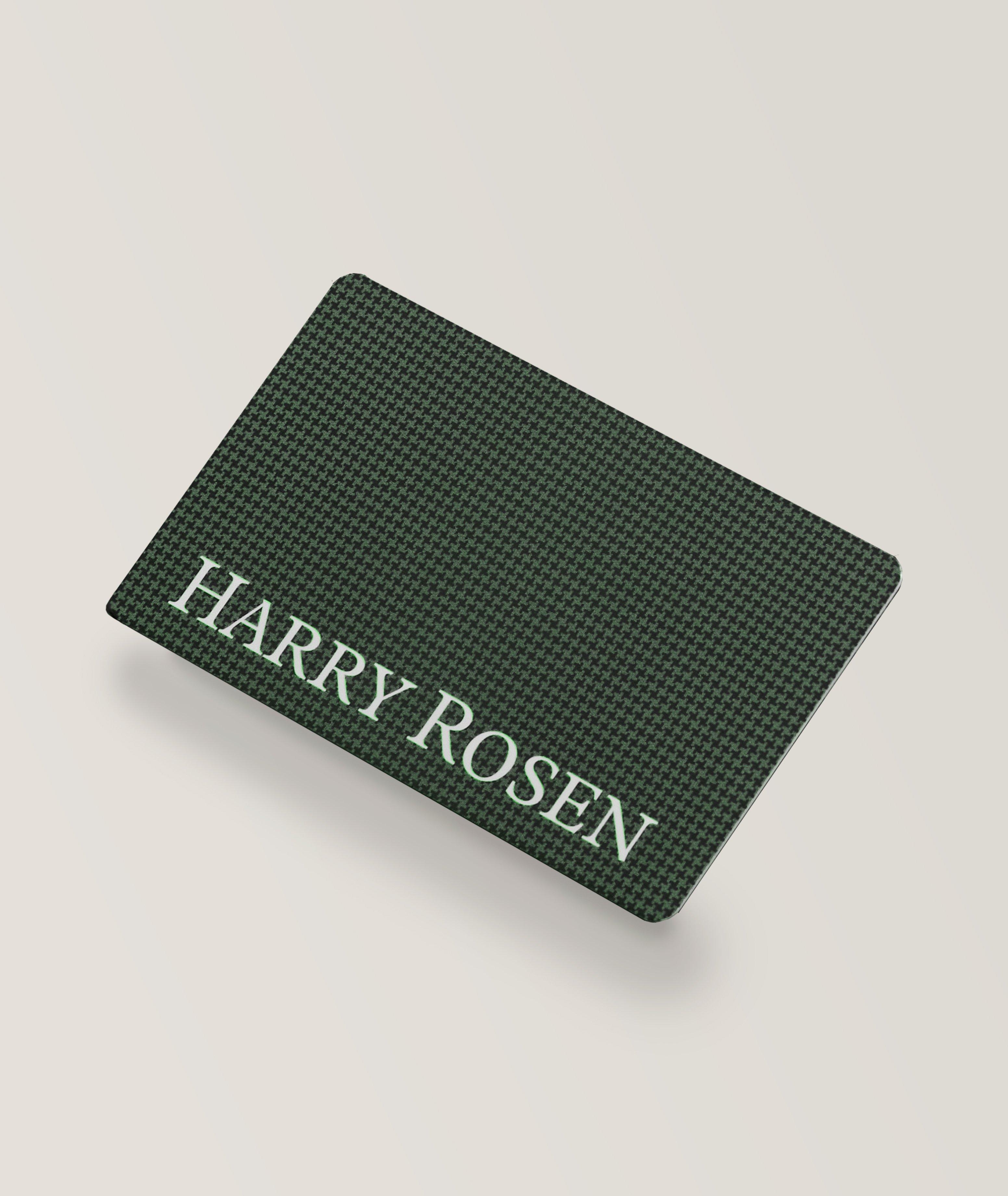 Harry Rosen Carte-cadeau de 2,500 $