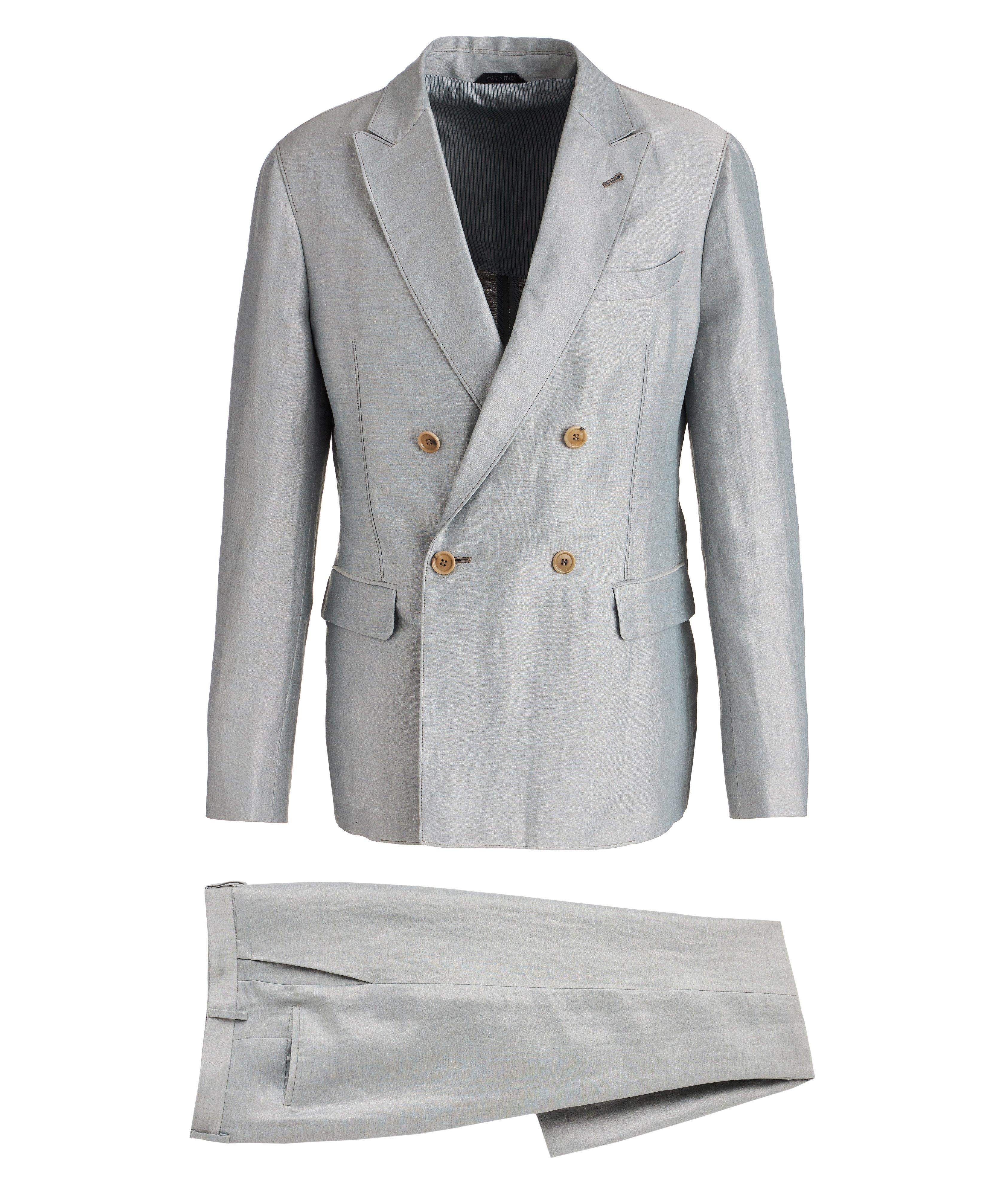 Harry Rosen Upton Unstructured Linen-Silk Suit. 1