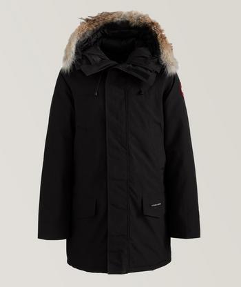 Moritz, Rabbit fur-lined twill parka with removable silver fox fur