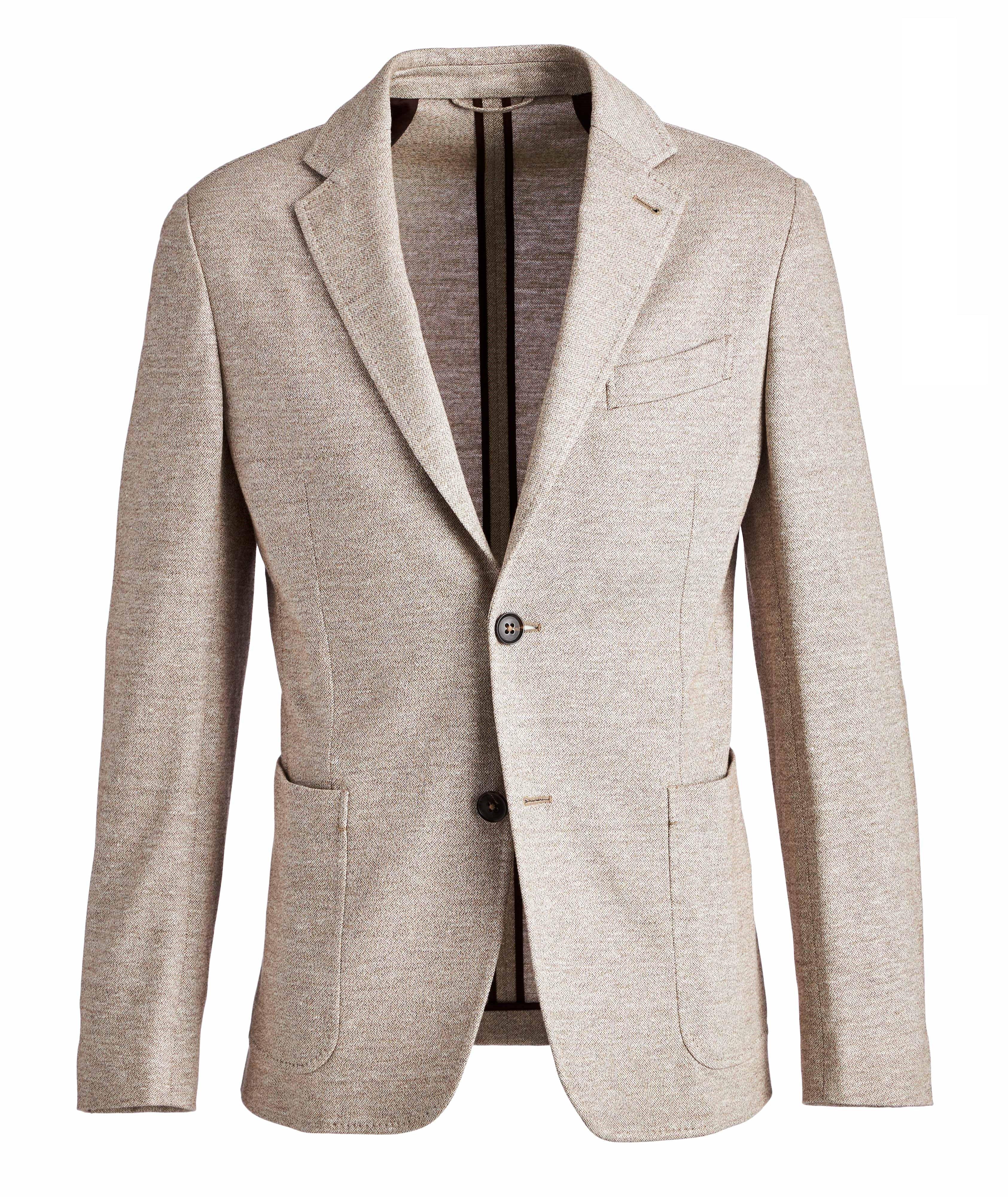 Ermenegildo Zegna Veston en lin et coton, collection Jerseywear
