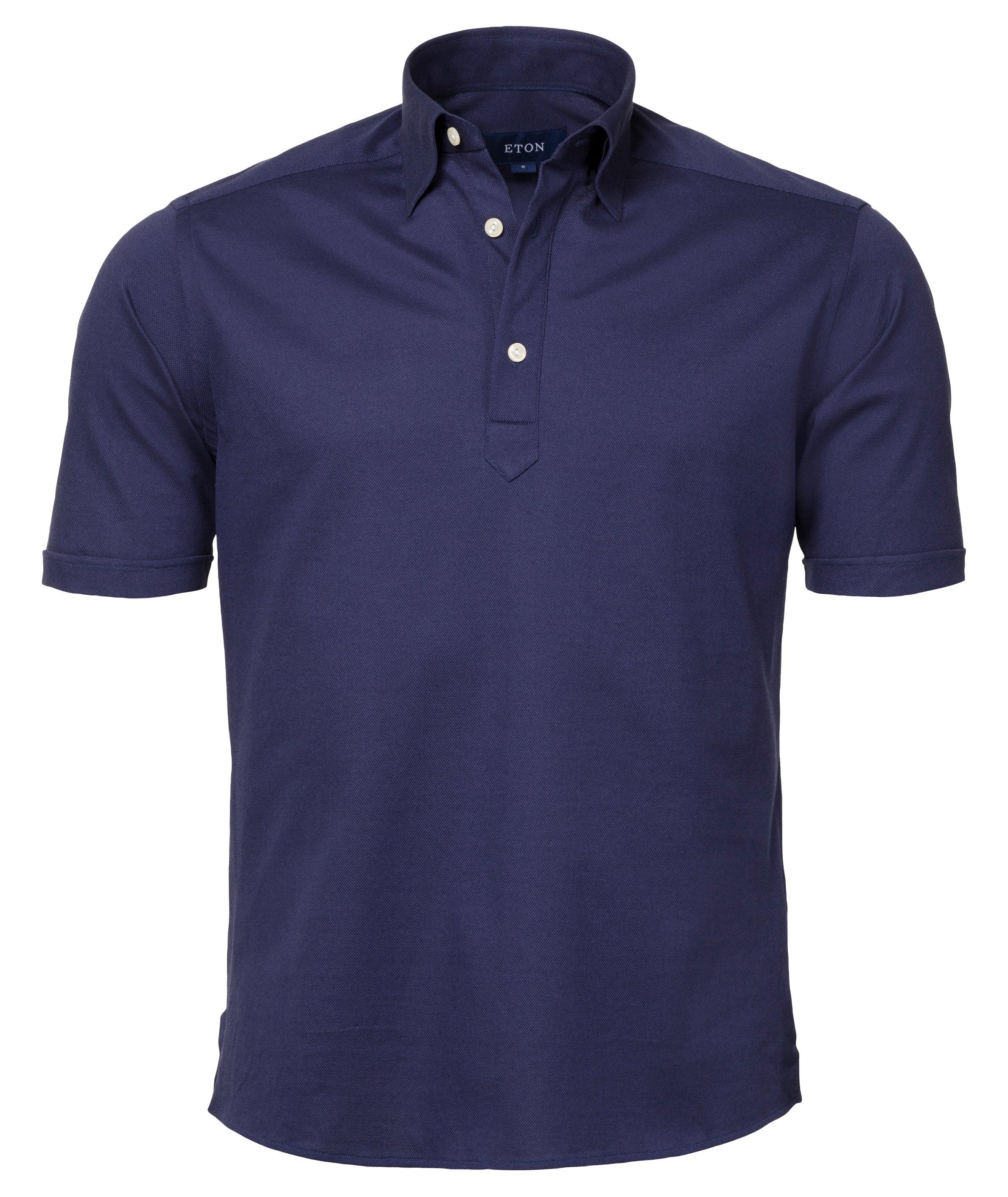 Eton Polo en coton piqué