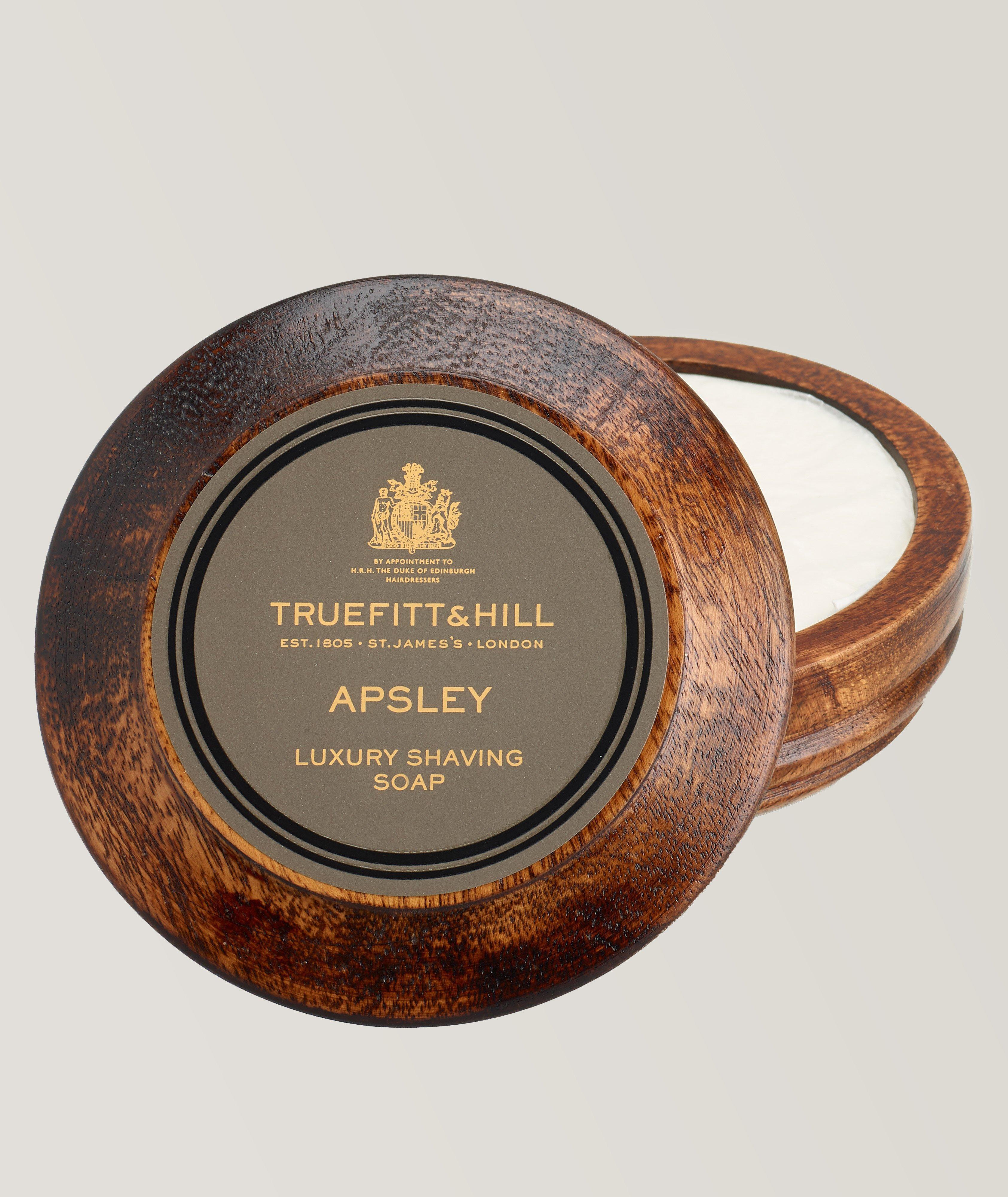 Apsley Shaving Soap In Wooden Bowl