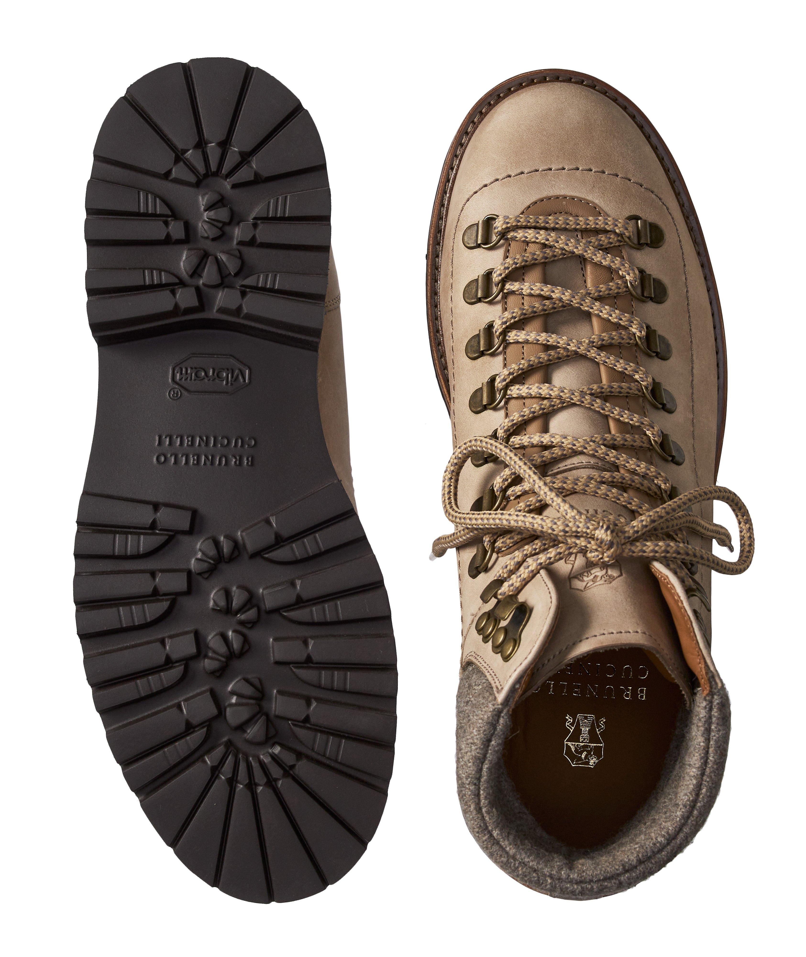 Nubuck Lace Up Hiking Boots image 2