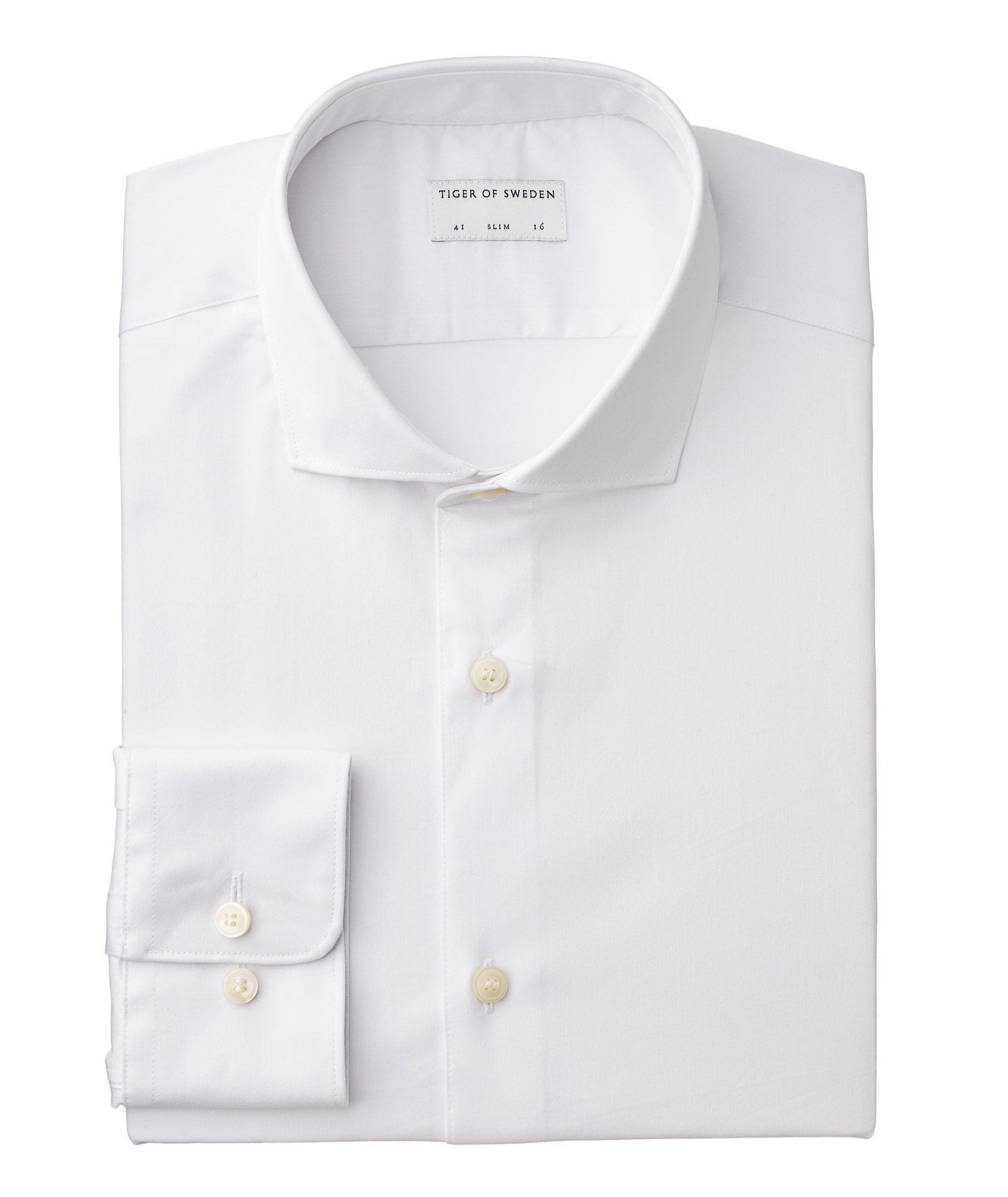 Farrell Slim-Fit Stretch-Cotton Dress Shirt
