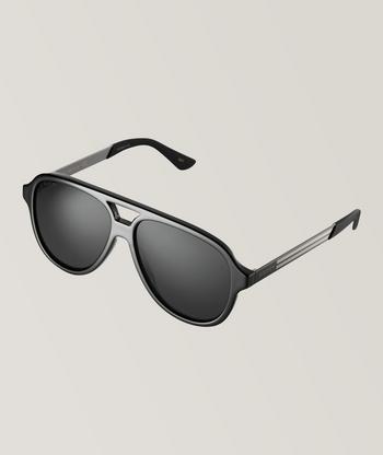 Gucci unisex aviator sunglasses online