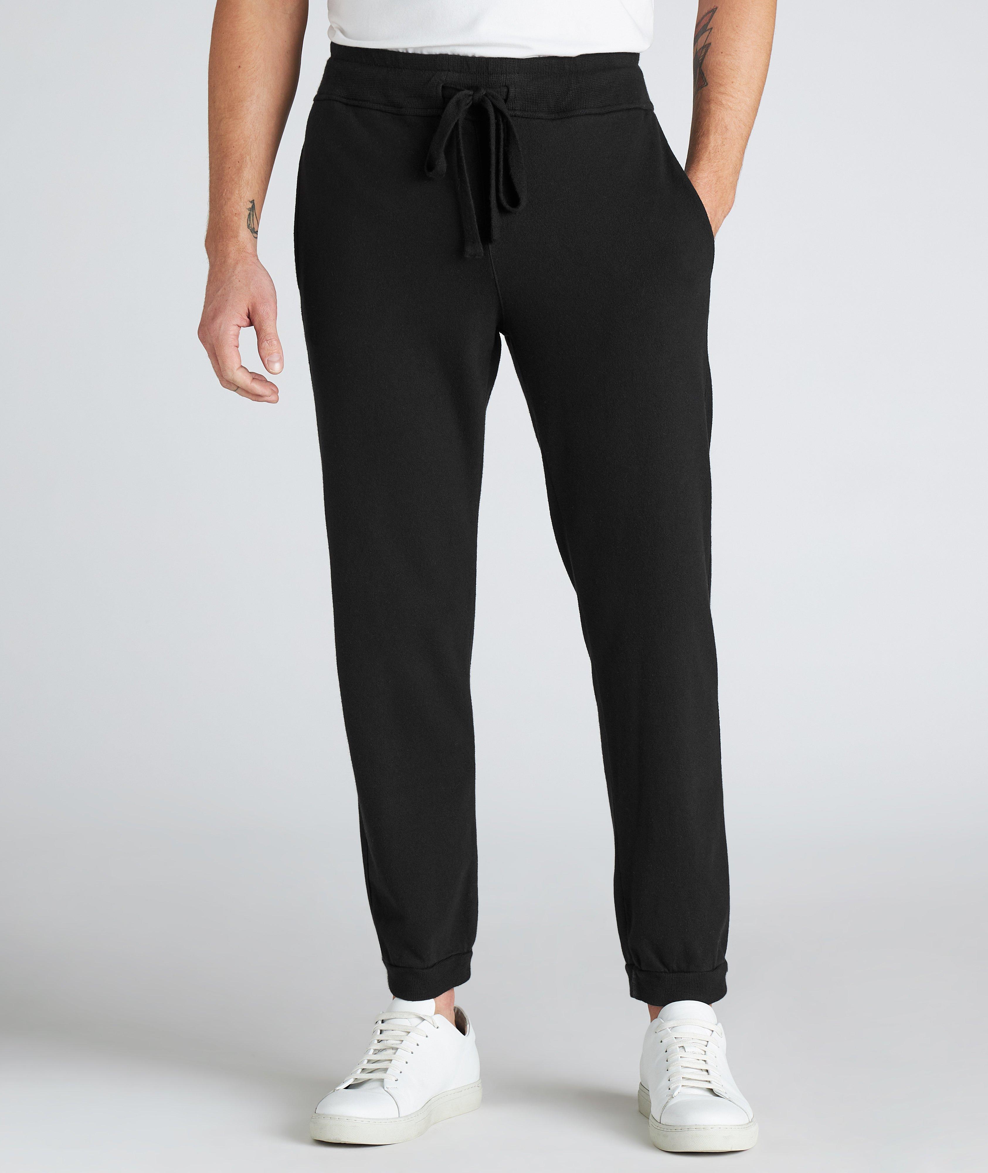 CROSSLEY Cotton-Cashmere Track Pants | Pants | Final Cut