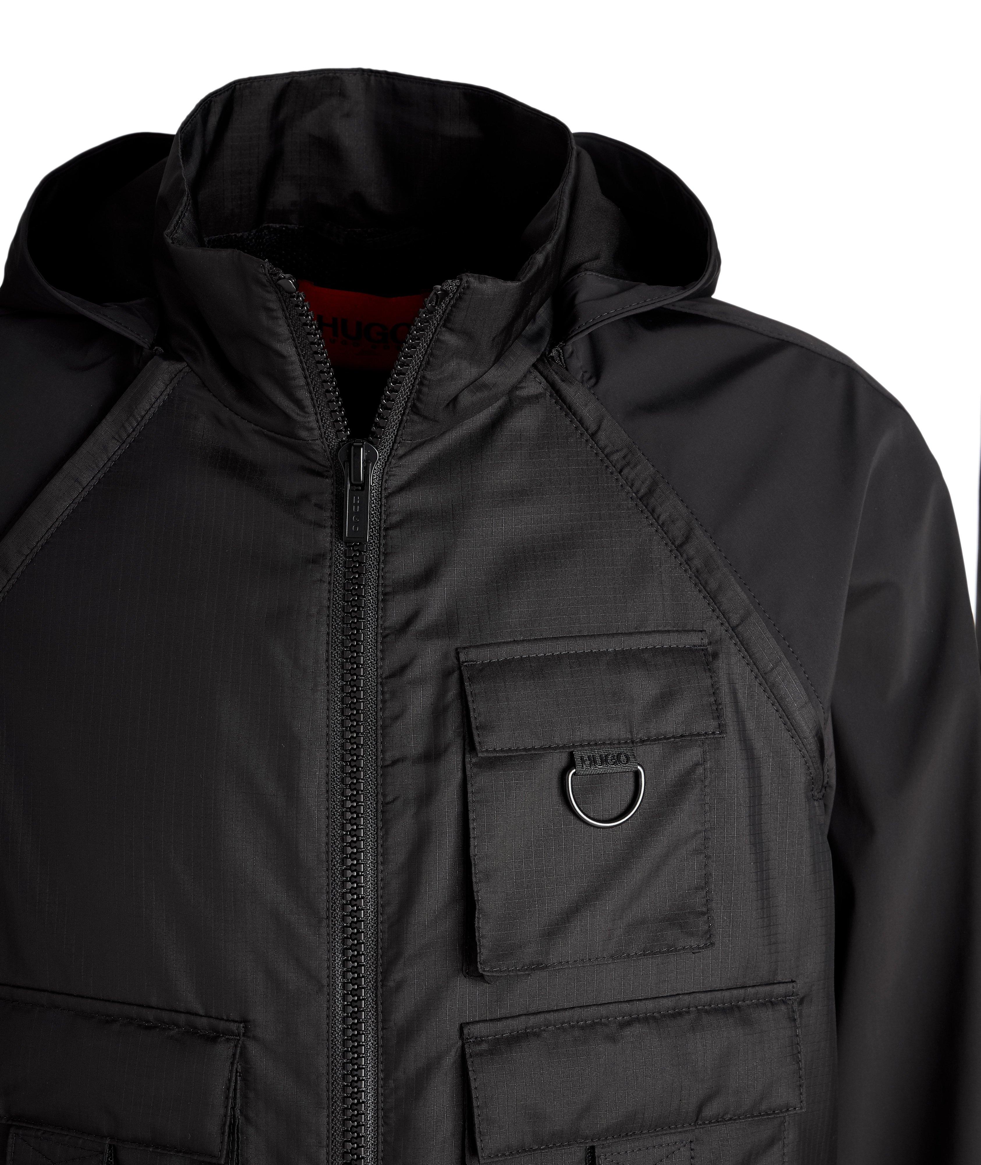 Water Repellent Hooded Utility Jacket image 2