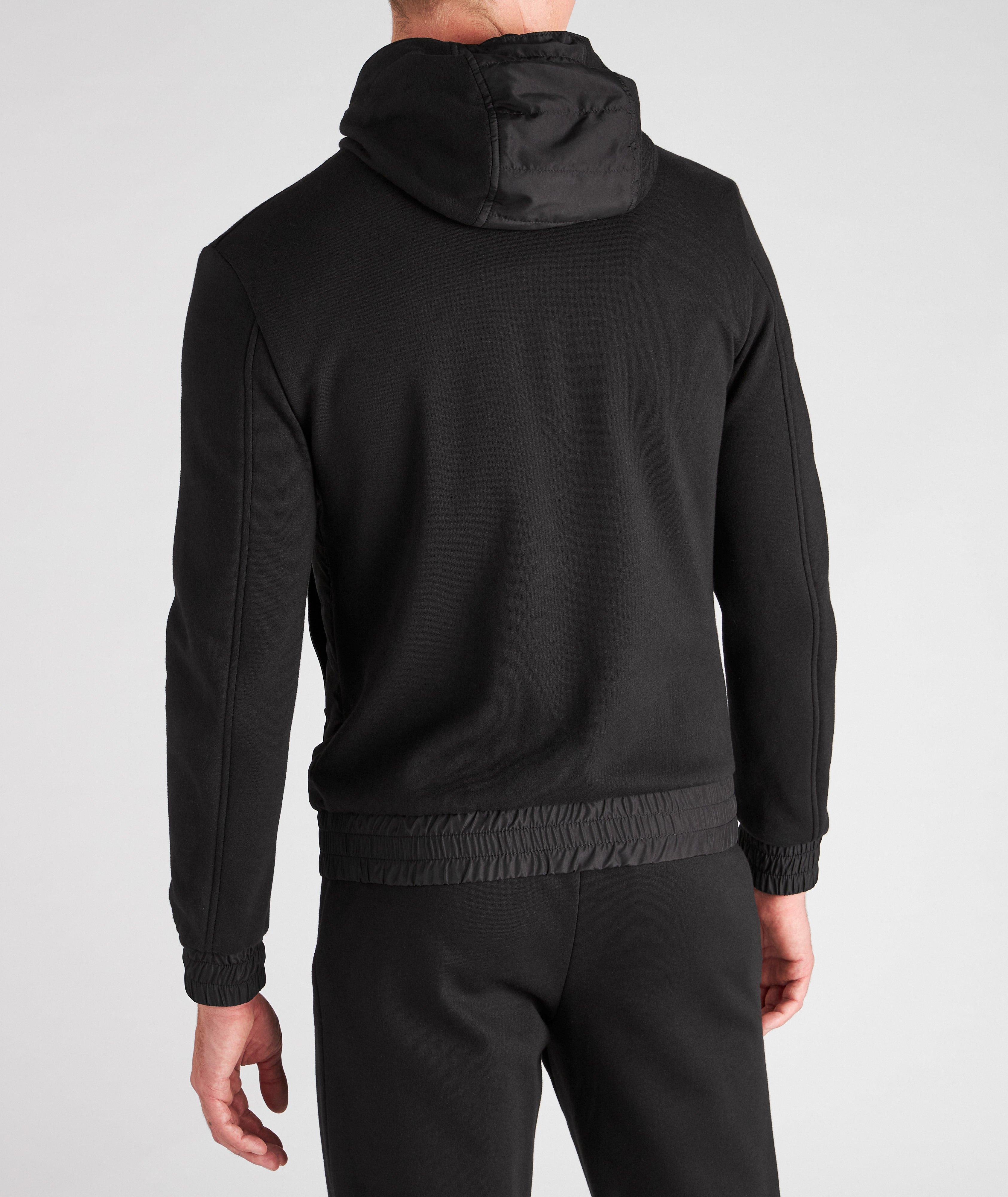 Hooded Cotton-Blend Track Jacket  image 2