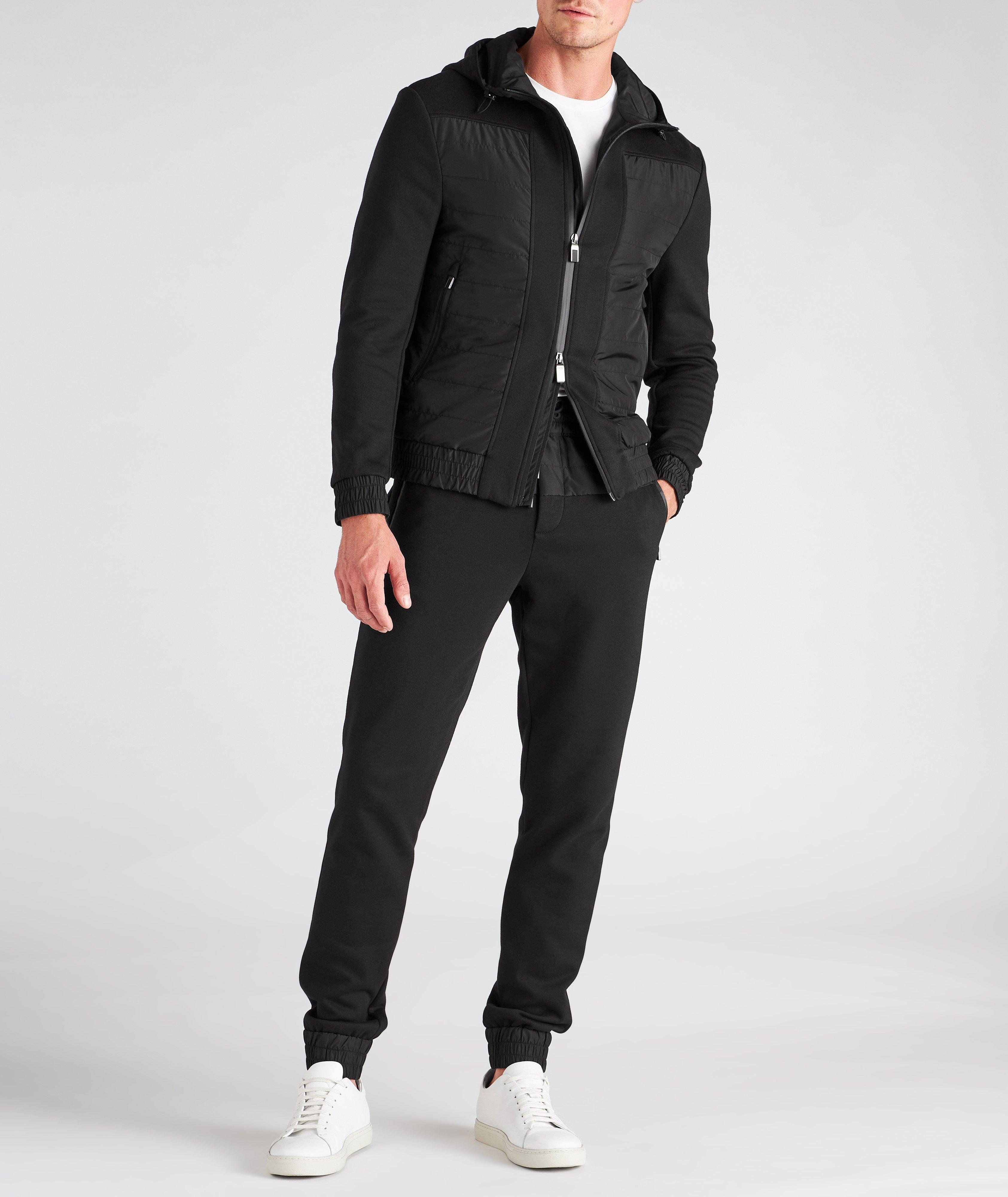 Hooded Cotton-Blend Track Jacket  image 4