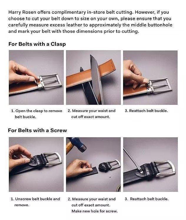 Reversible Double Gancini Leather Belt  image 1