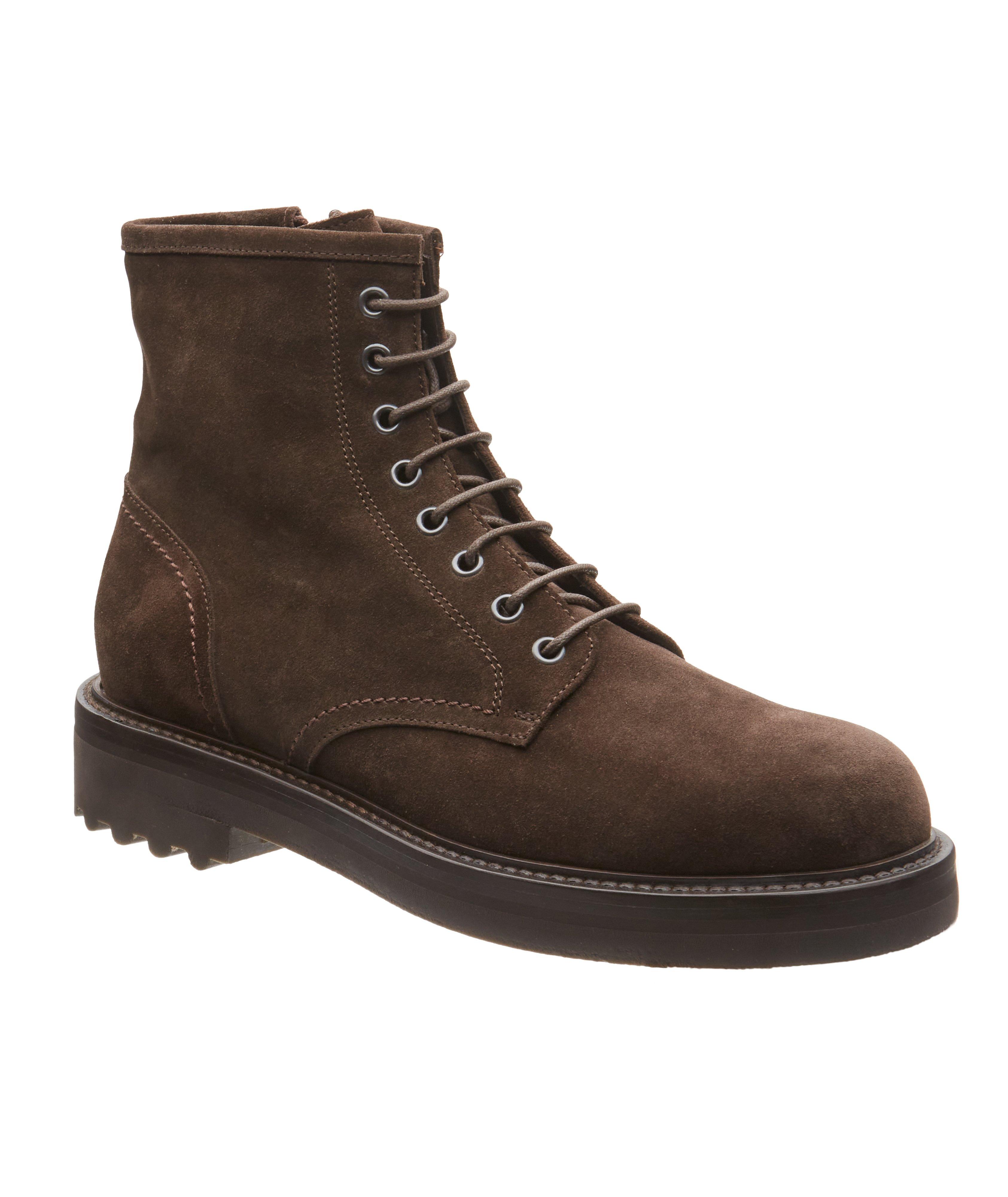 Harry Rosen Suede Plain-Toe Boots | Boots | Final Cut