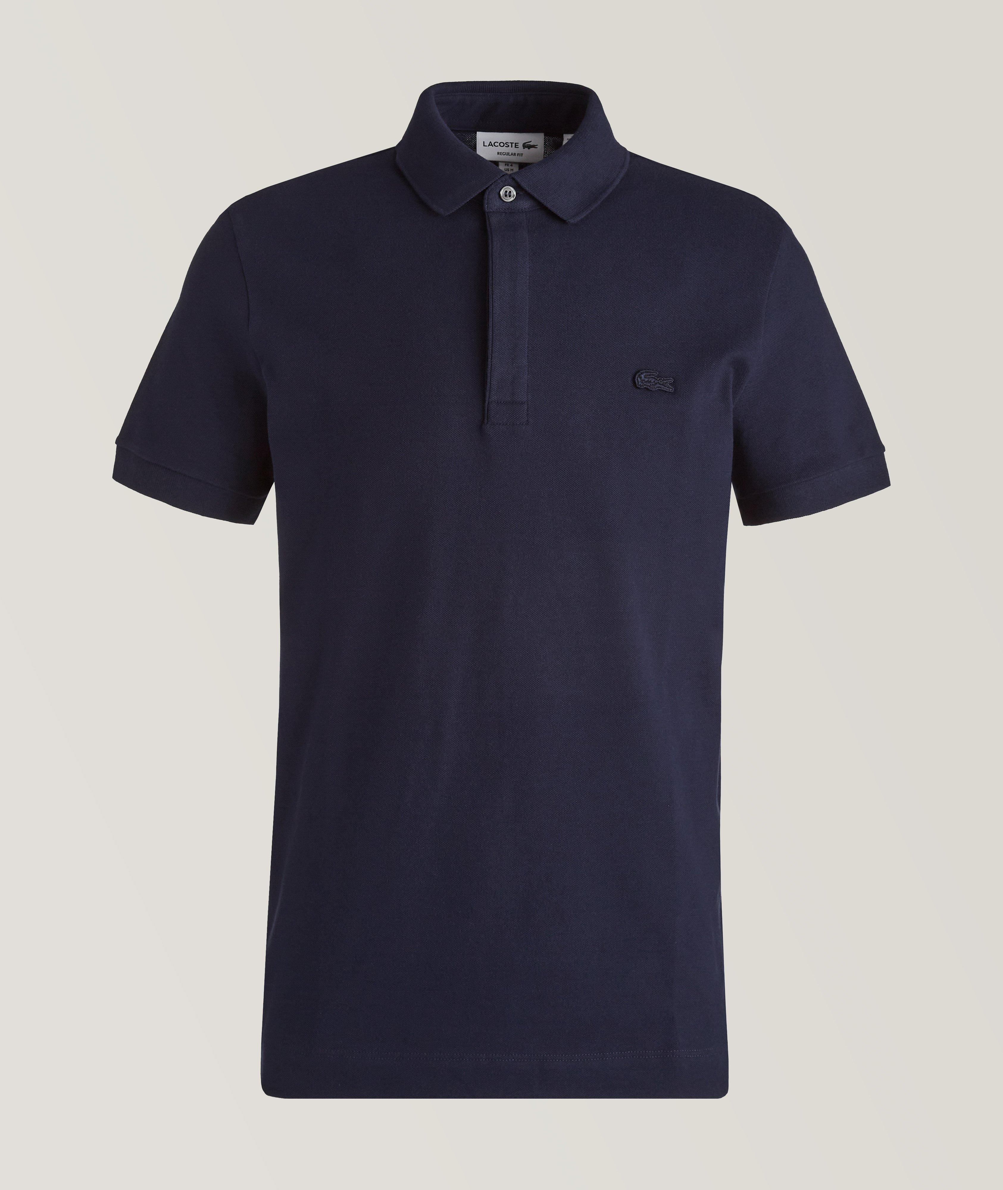 Lacoste Polo Paris En Coton Piqué En Bleu , Taille Homme TTG