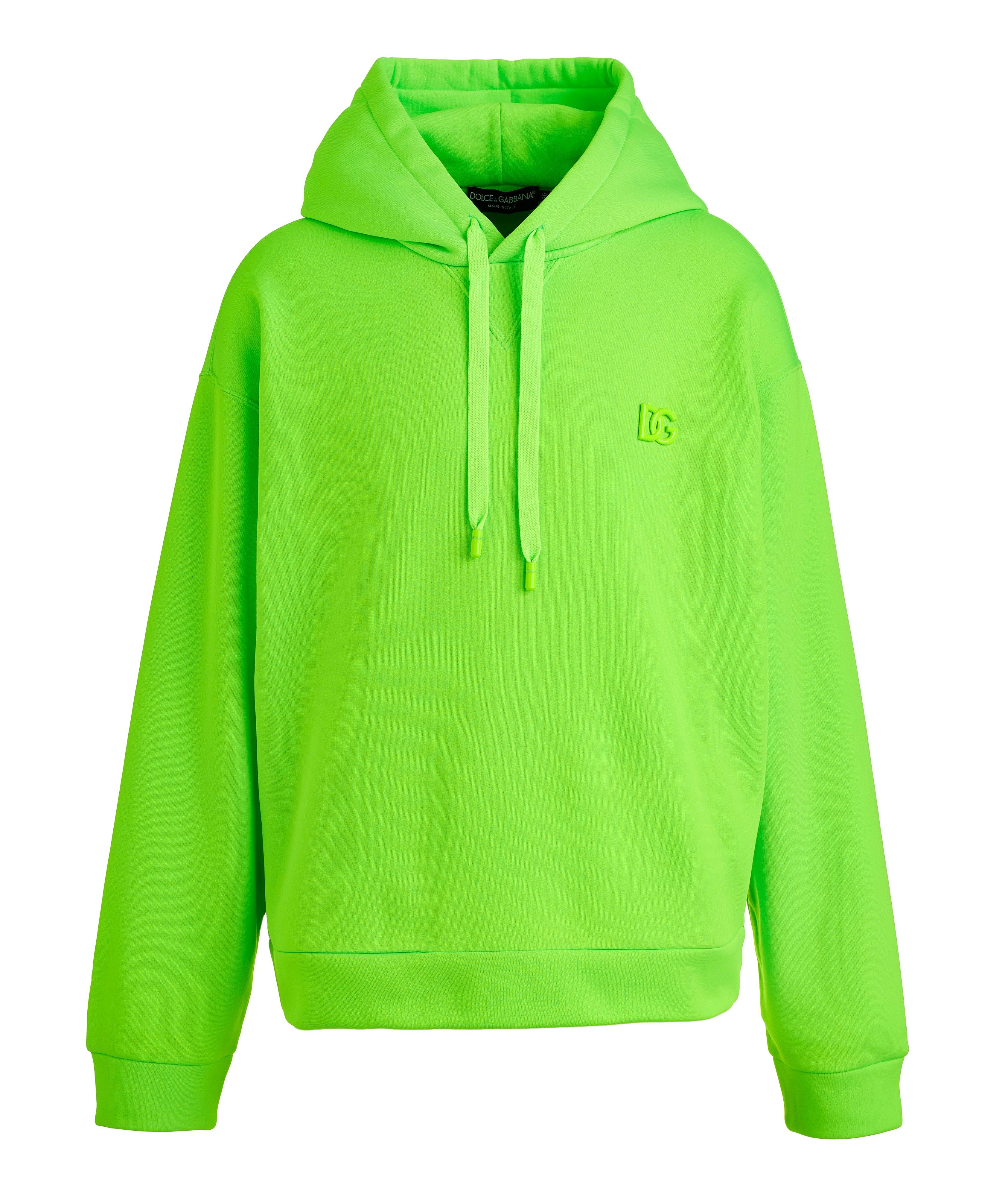 Pull à capuchon avec logo métallisé image 0